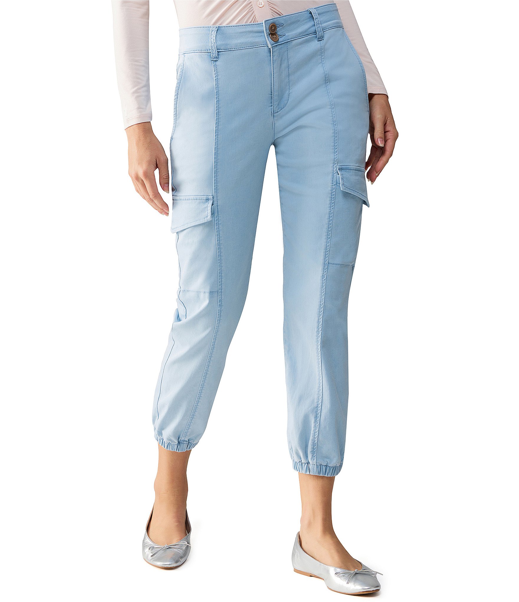 Sanctuary Rebel Standard Rise Cargo Denim Jeans | Dillard's