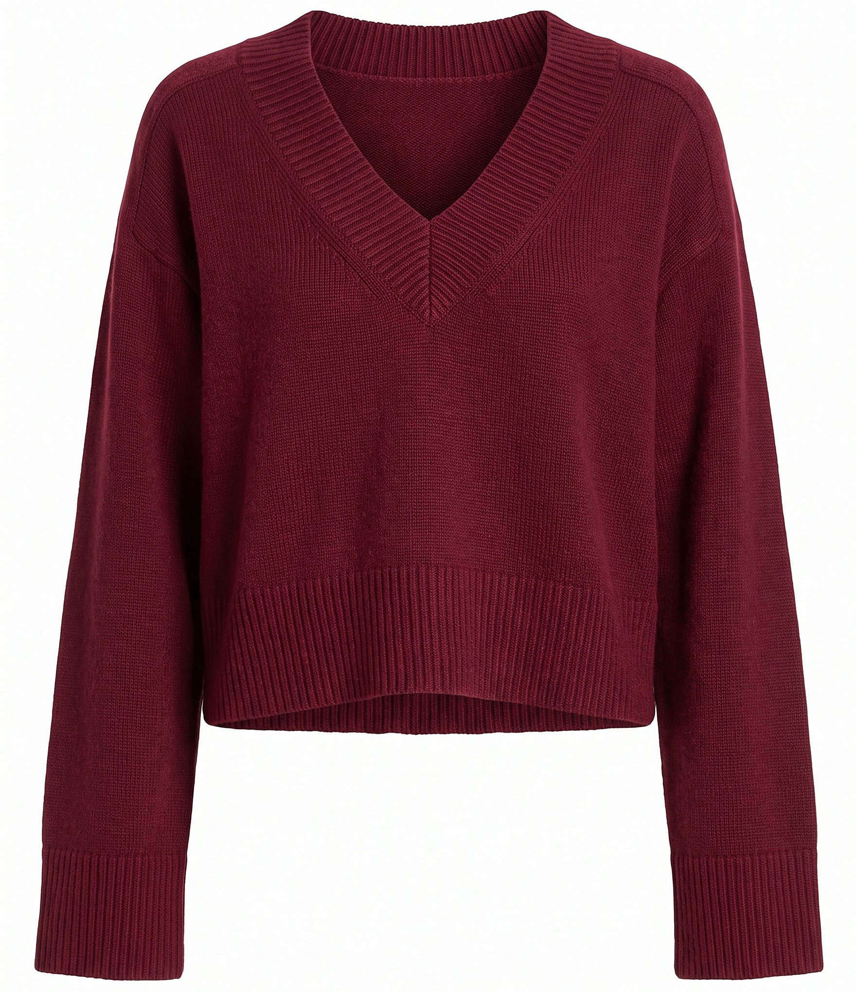 Sanctuary Vanna V-Neck Long Sleeve Sweater