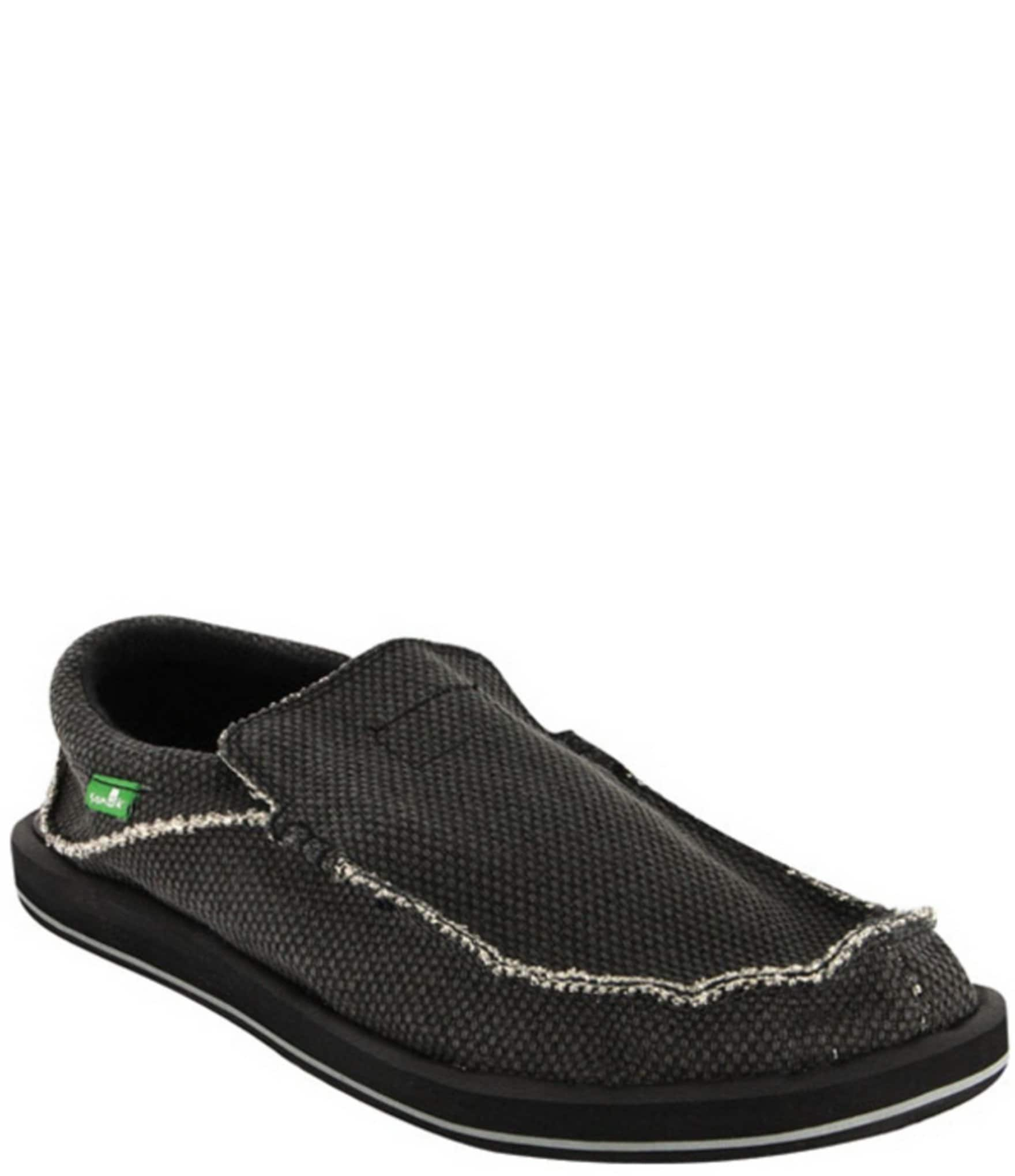 sanuk black shoes