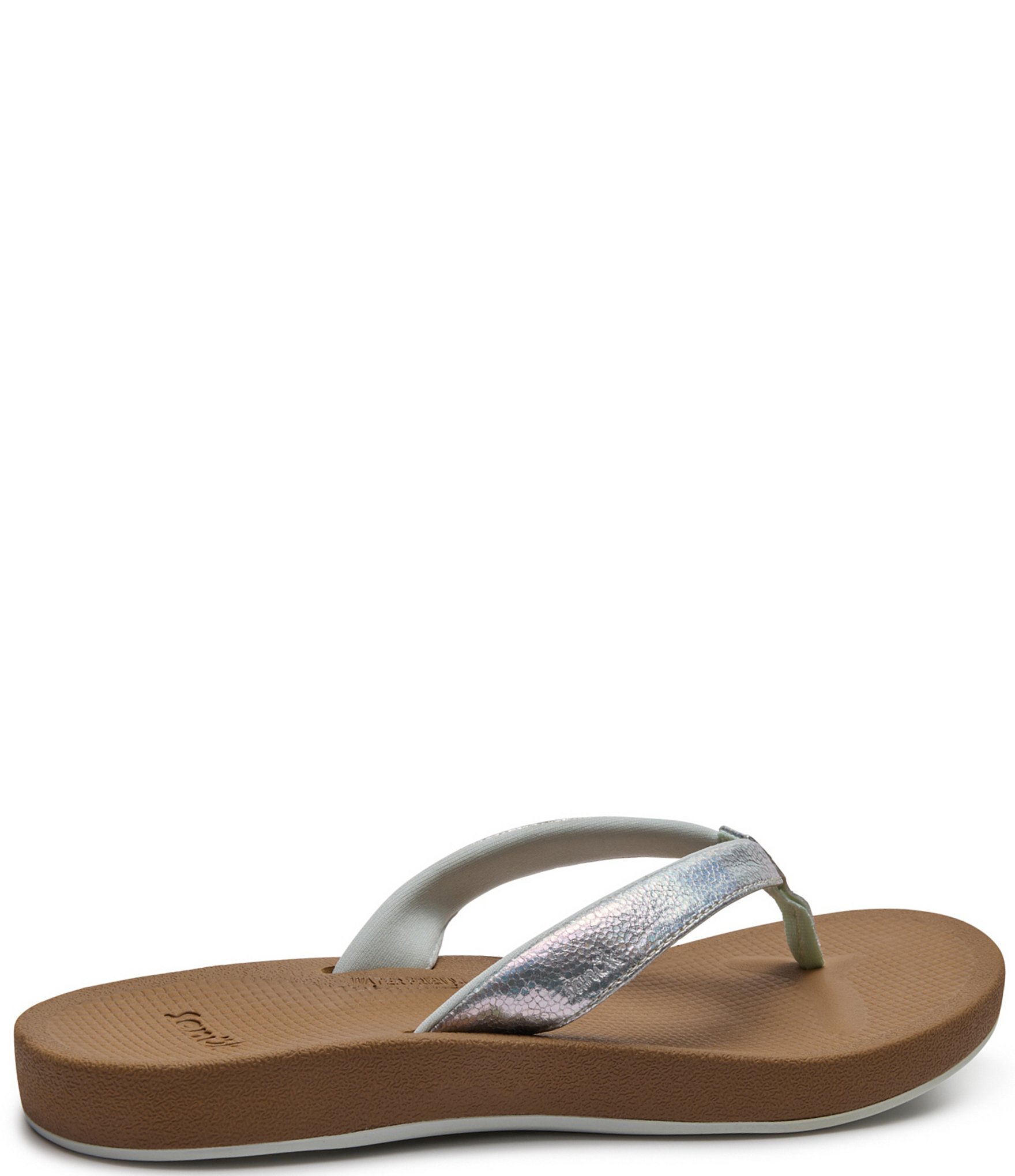 Sanuk Women's Cosmic Shores Iridescent Flip-Flops