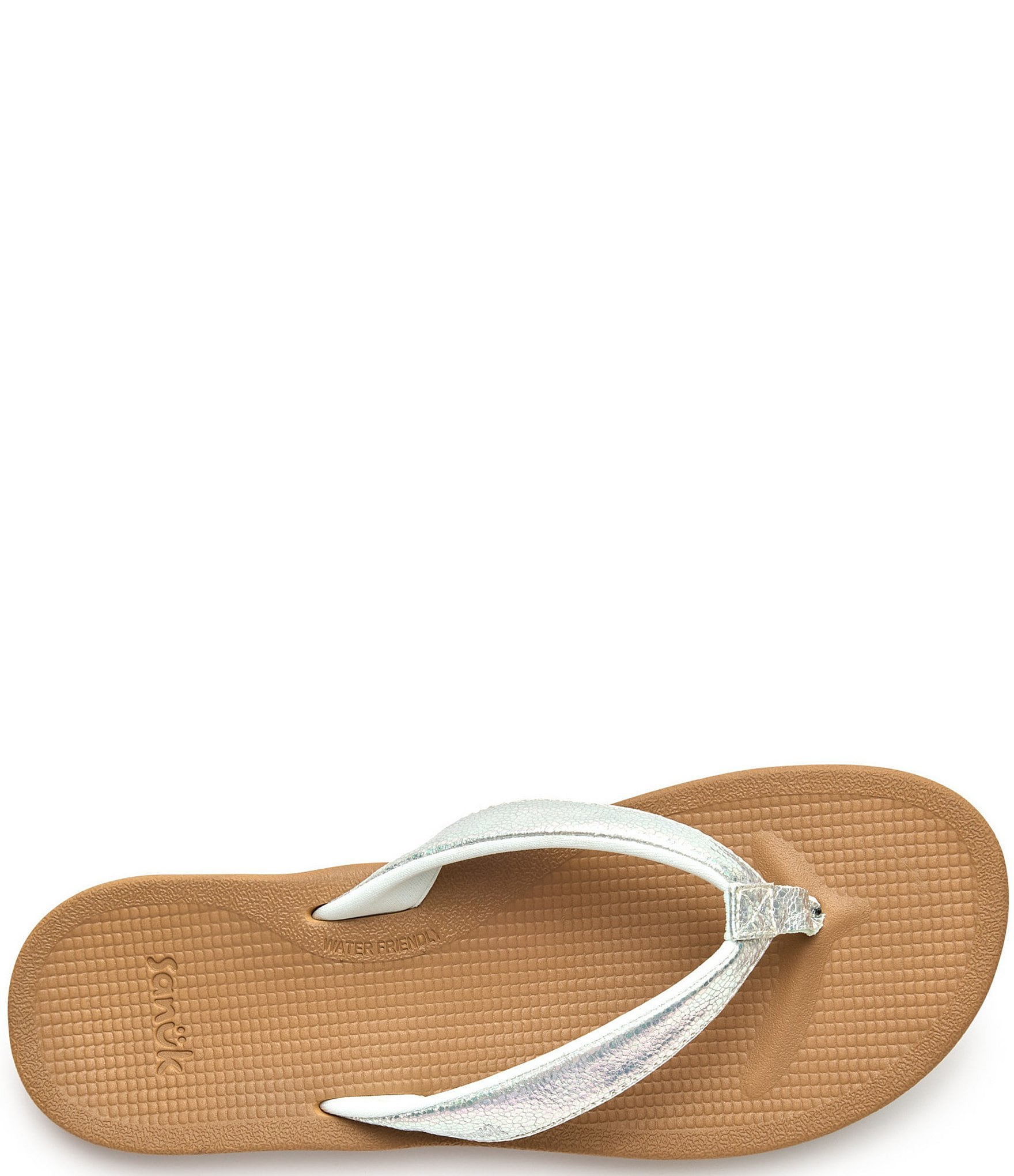Sanuk Women's Cosmic Shores Iridescent Flip-Flops