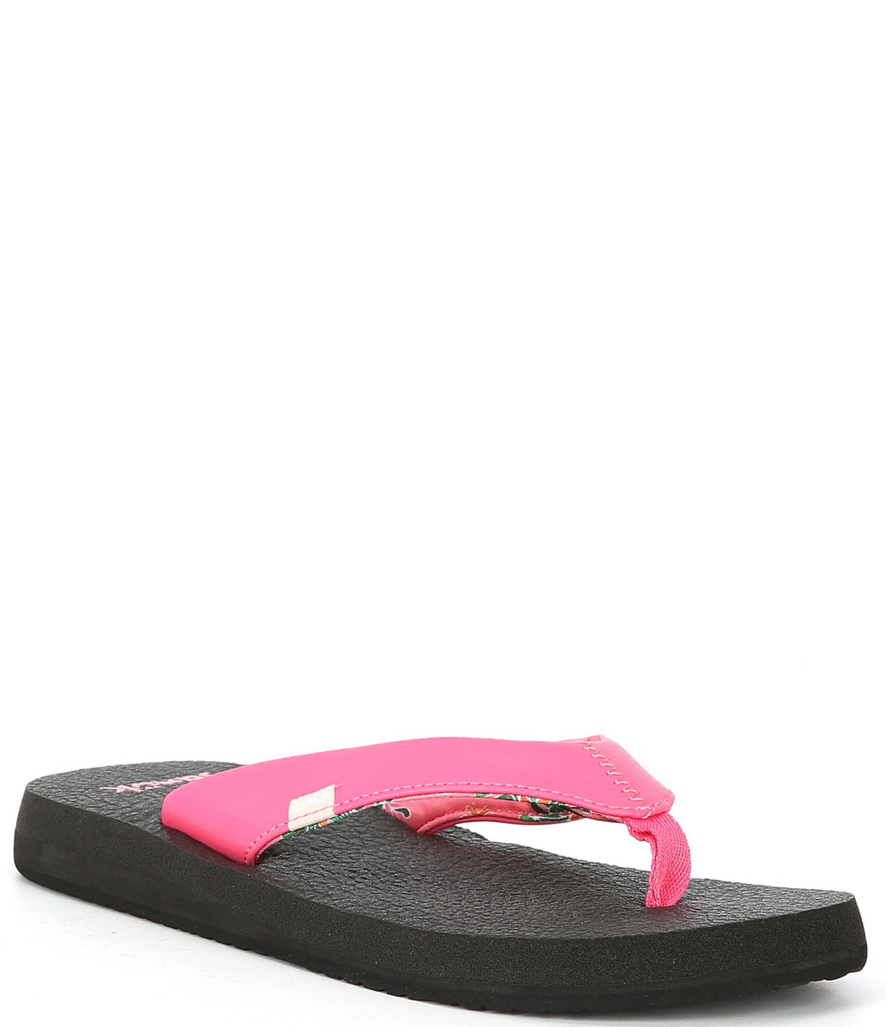 Sanuk Women's Donna Quilt Slip On Shoes 1105056 Woodrose Dark Charcoal Yoga  Mat