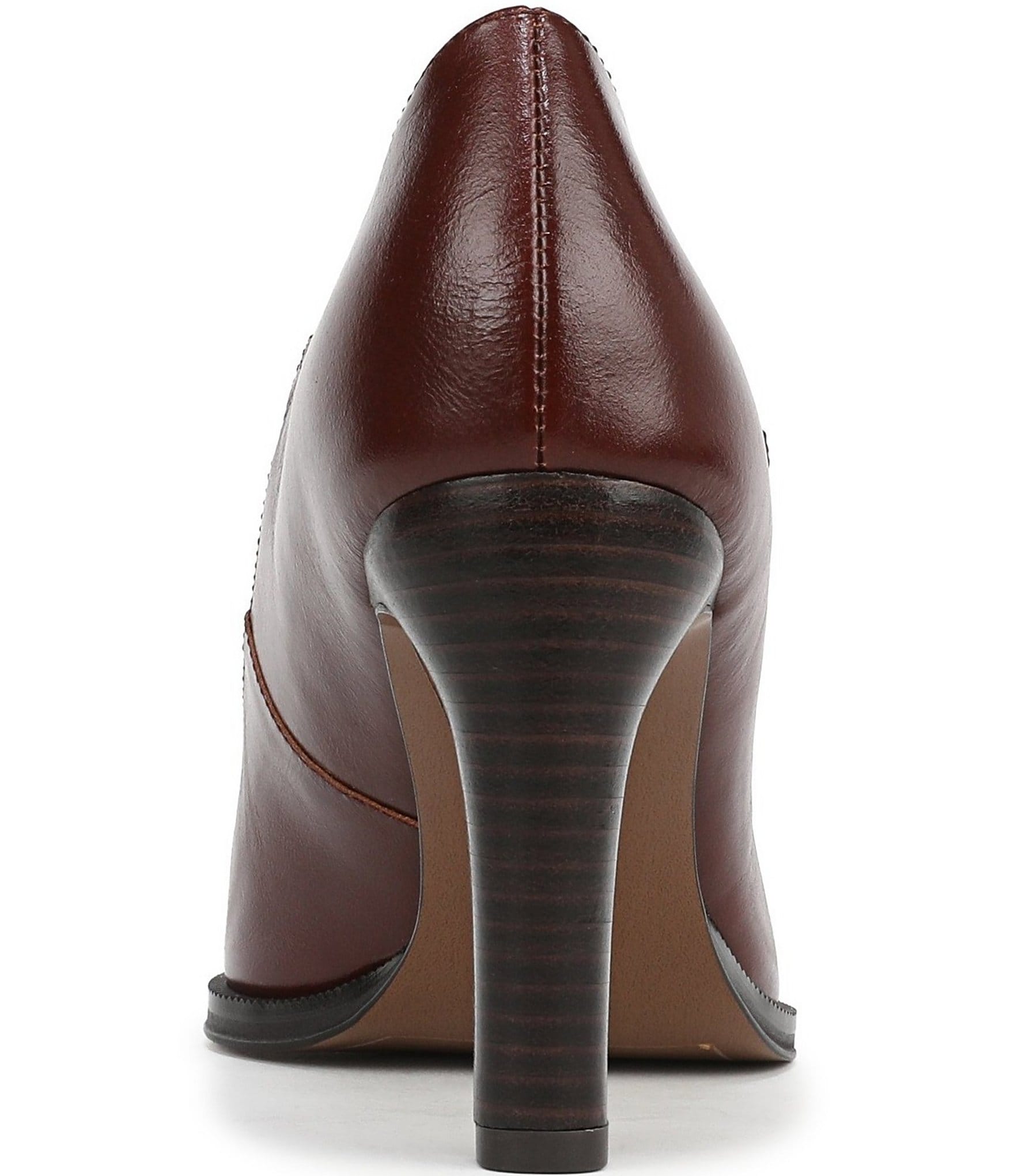 Sarto by Franco Sarto Atley Leather T-Strap High Heel Pumps