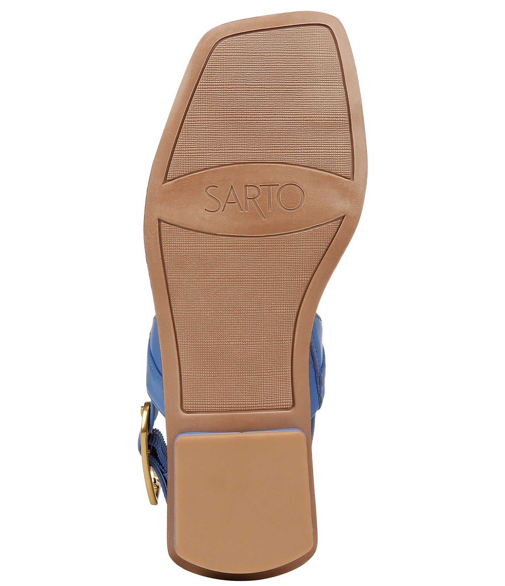 Sarto by Franco Sarto Ellis Leather Strappy Toe Loop Sandals