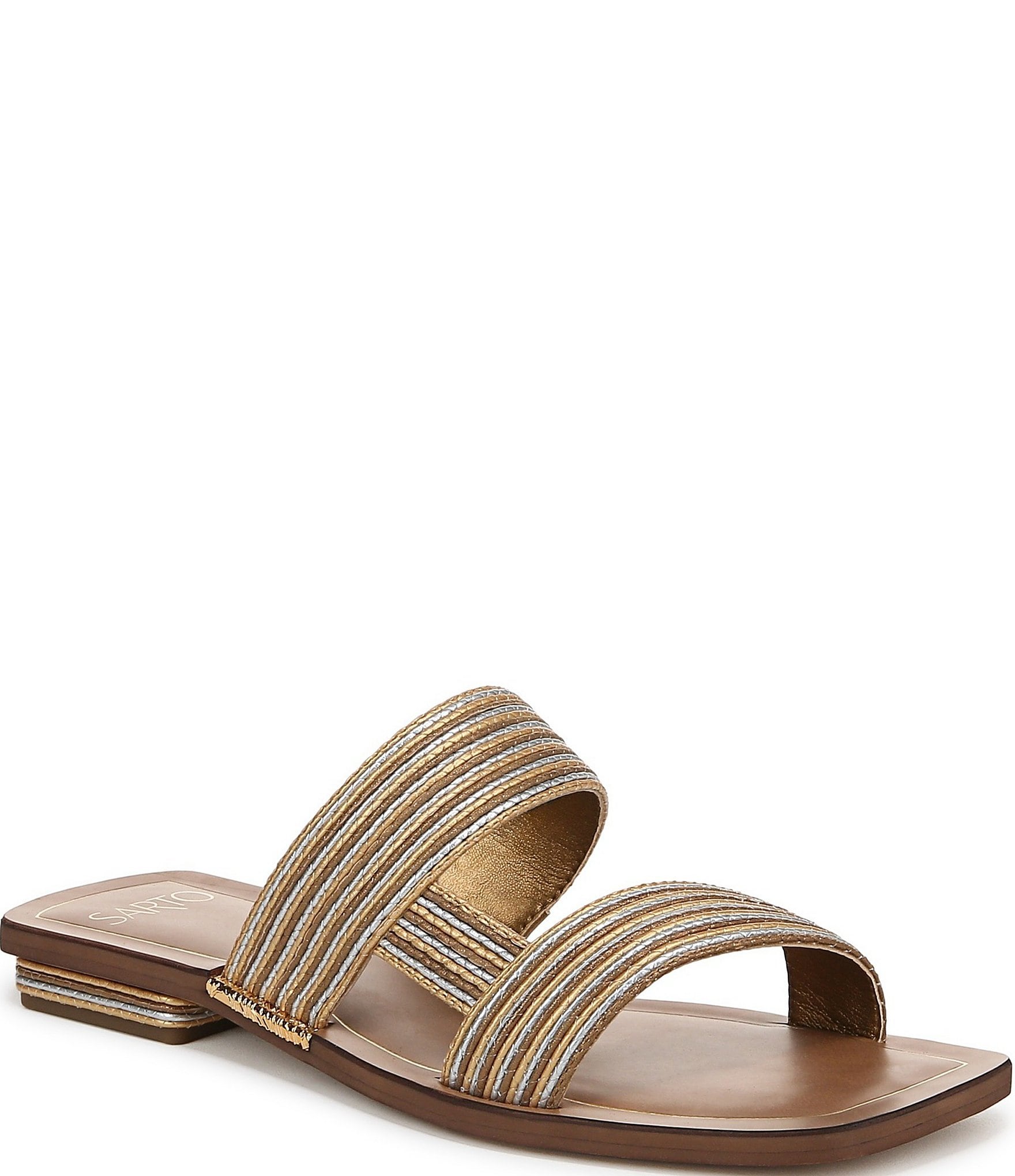 Sarto by Franco Sarto Emily Banded Slide Sandals