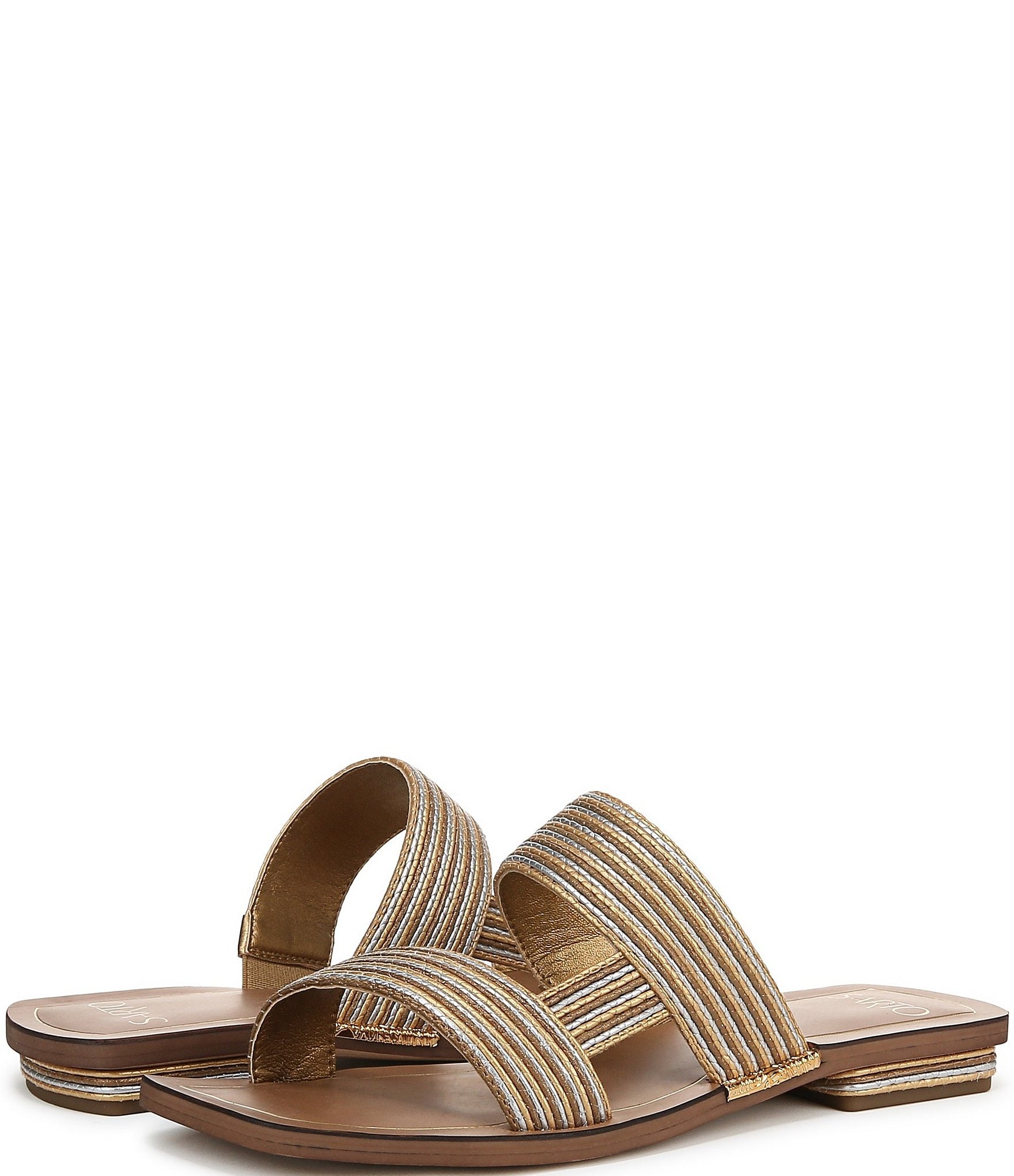 Sarto by Franco Sarto Emily Banded Slide Sandals