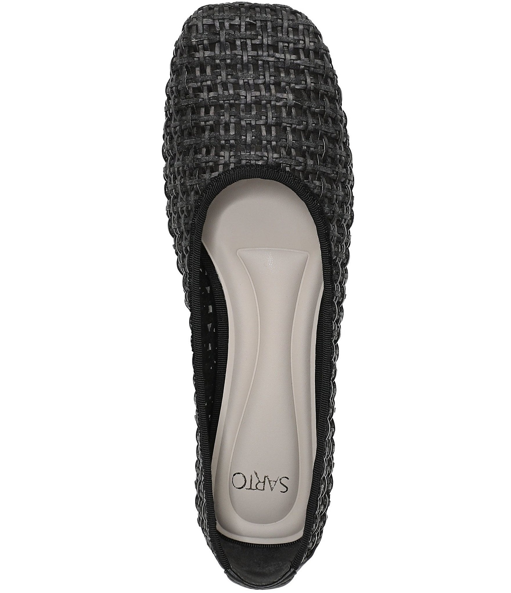 Sarto by Franco Sarto Flexa Winley Raffia Ballet Flats
