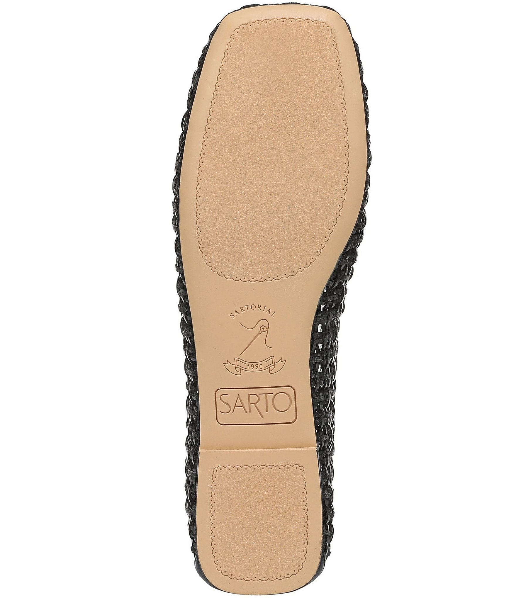 Sarto by Franco Sarto Flexa Winley Raffia Ballet Flats