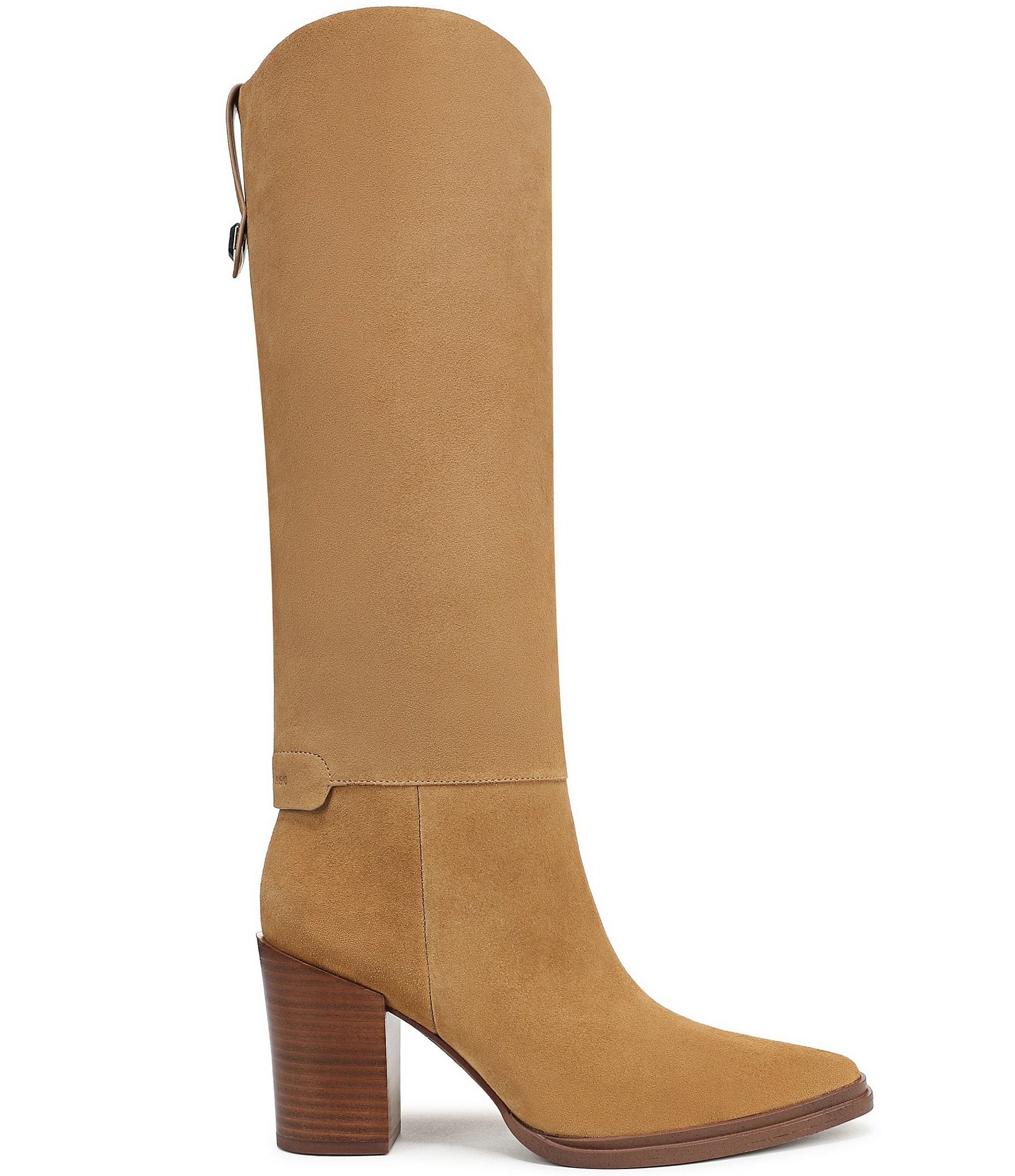 Sarto by Franco Sarto Jasmine Suede Western Inspired Tall Boots