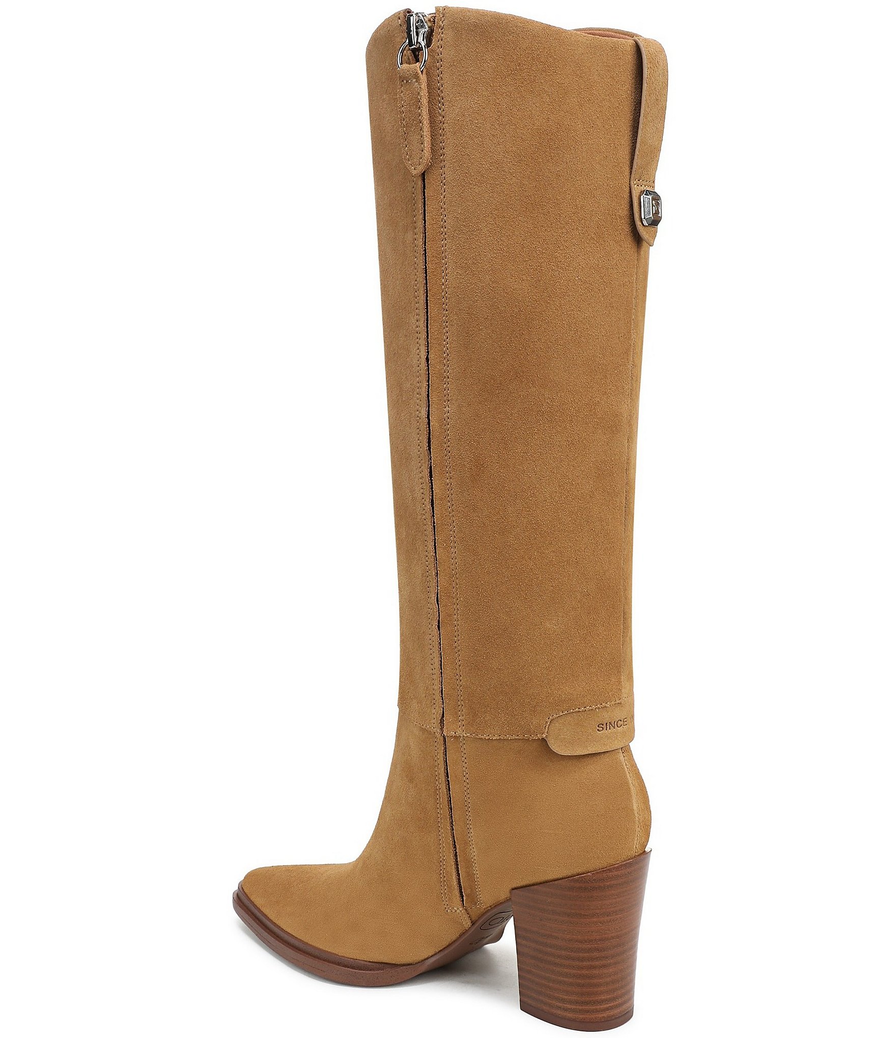 Sarto by Franco Sarto Jasmine Suede Western Inspired Tall Boots