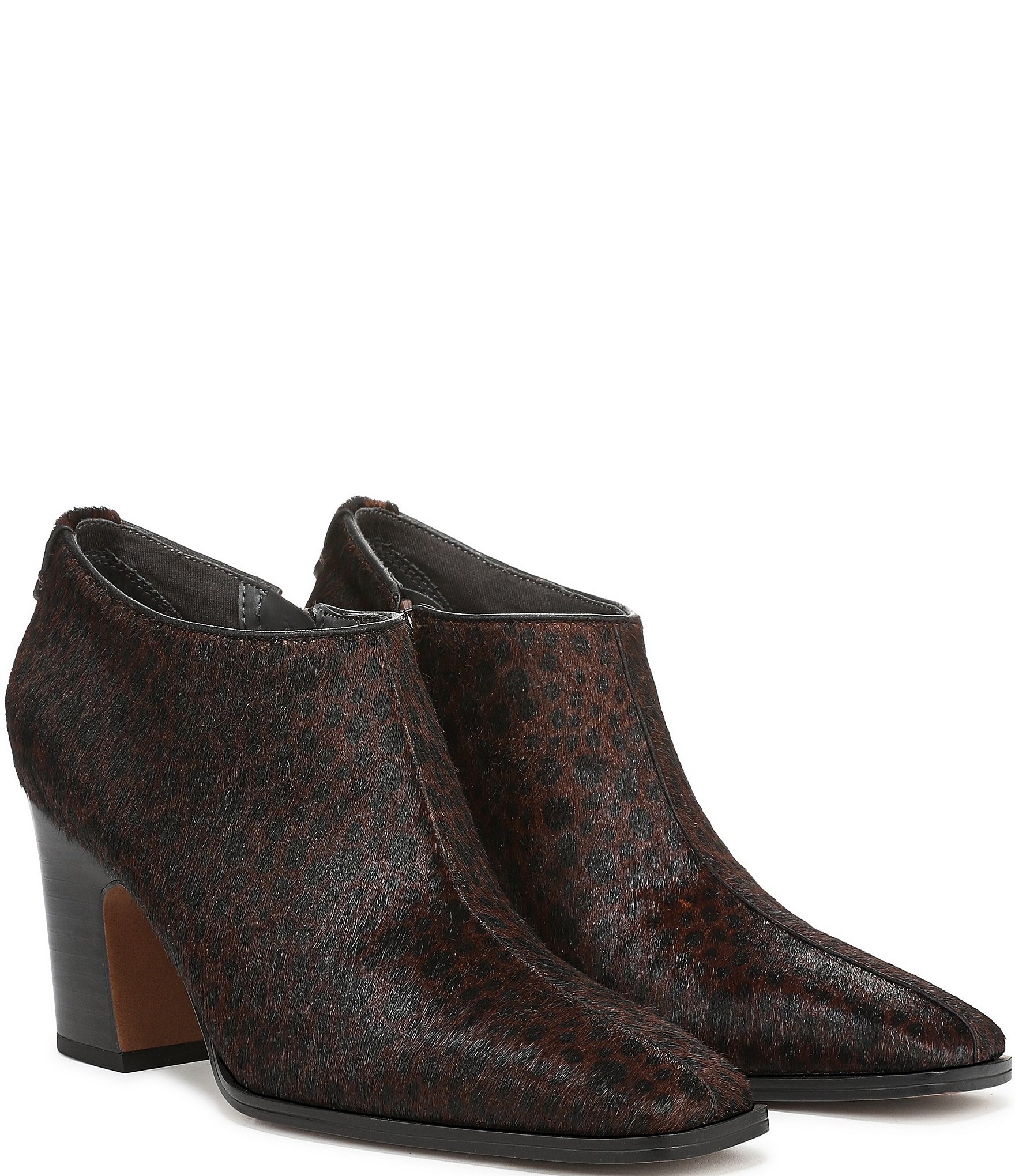 Sarto by Franco Sarto Jude 2 Leopard Calf Hair Shooties