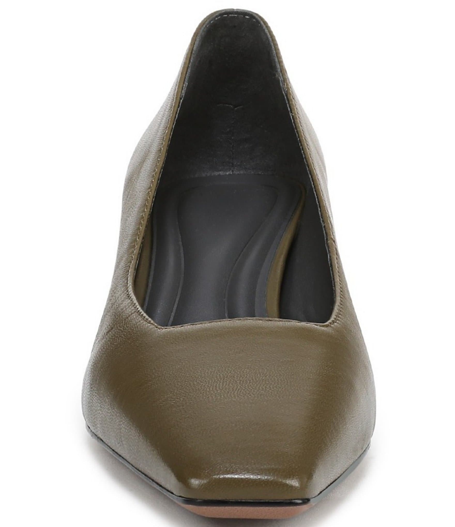 Sarto by Franco Sarto Ryan Leather Kitten Heel Pumps