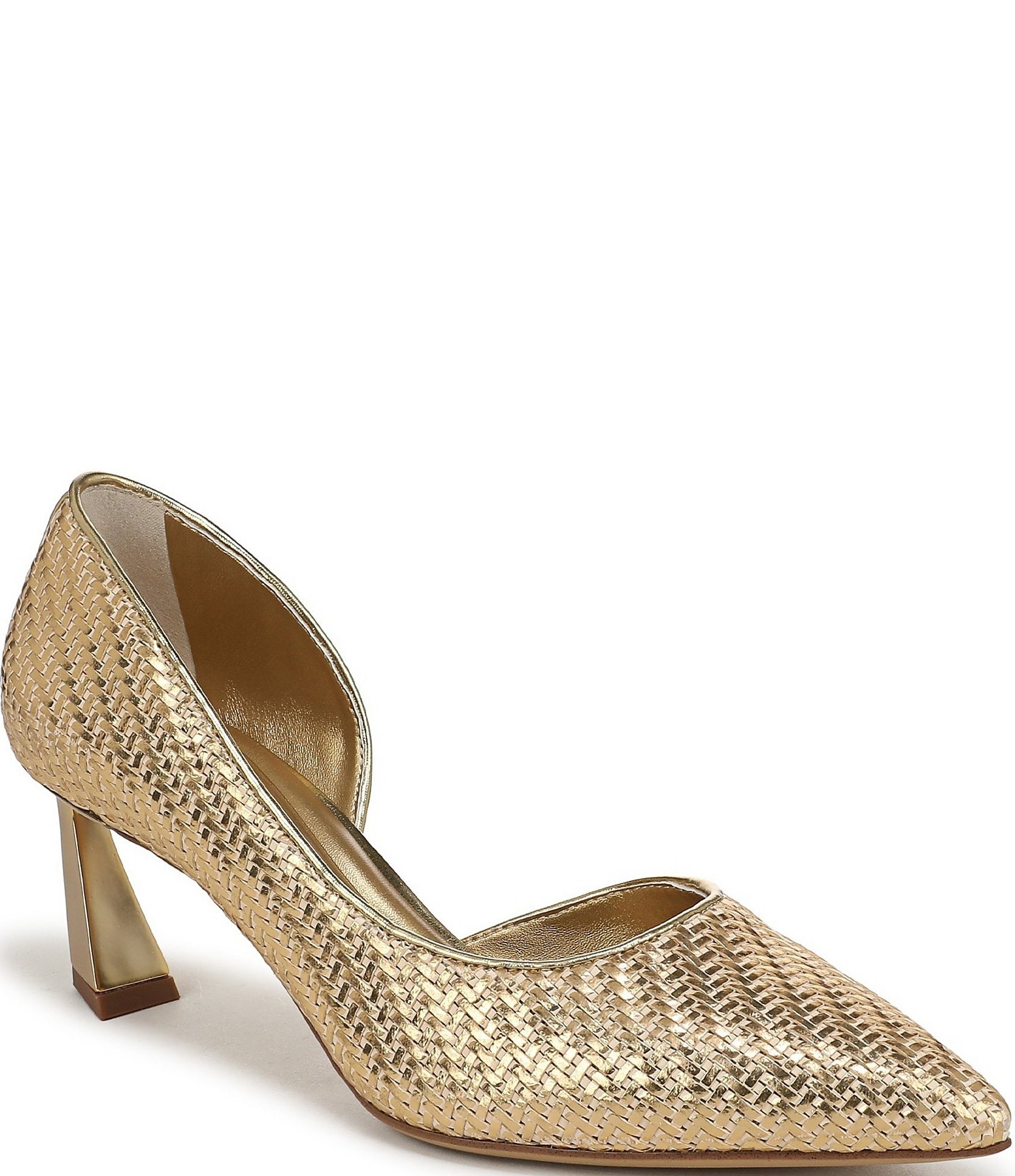 Sarto by Franco Sarto Tawny Raffia d'Orsay Pumps