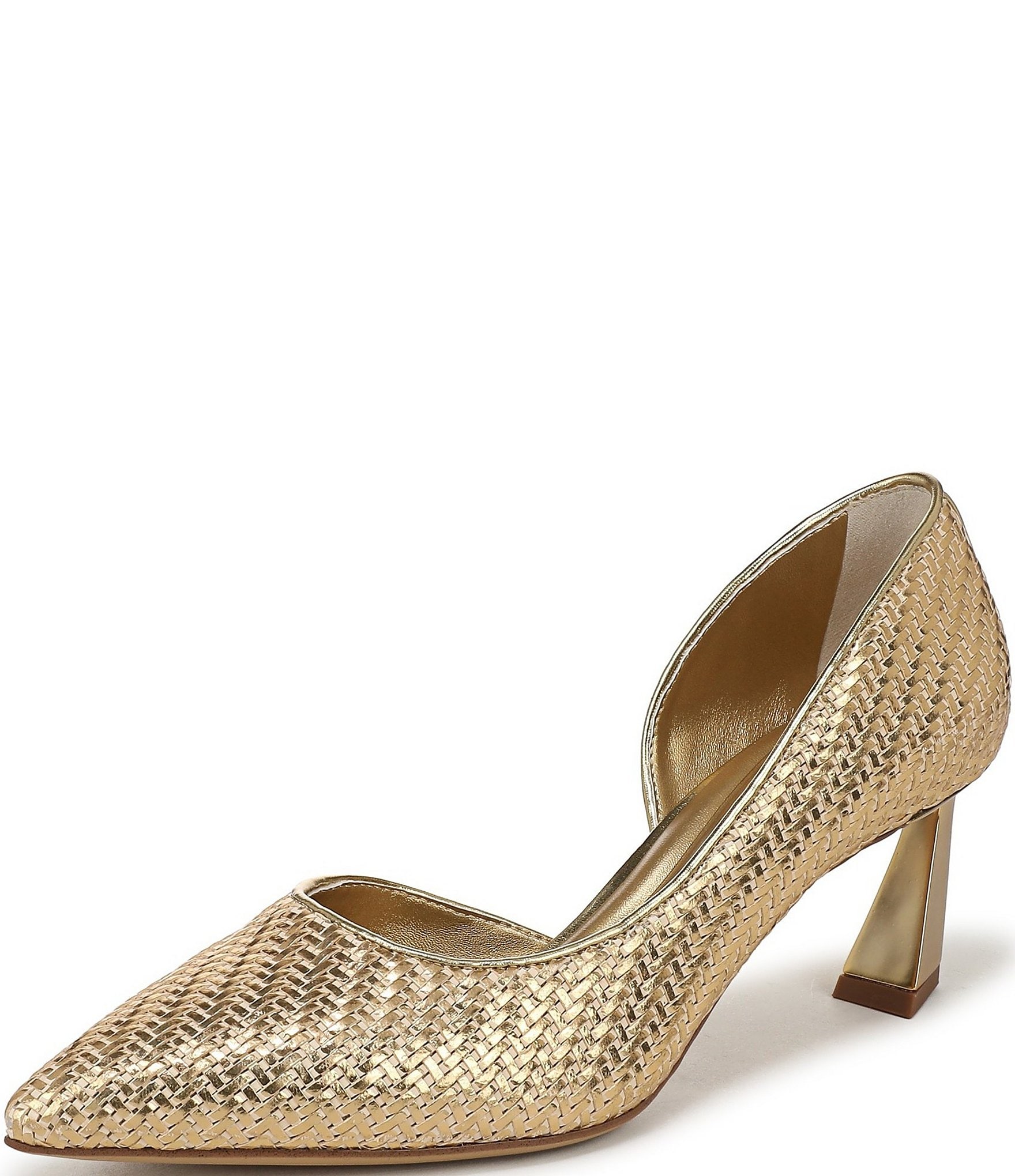 Sarto by Franco Sarto Tawny Raffia d'Orsay Pumps