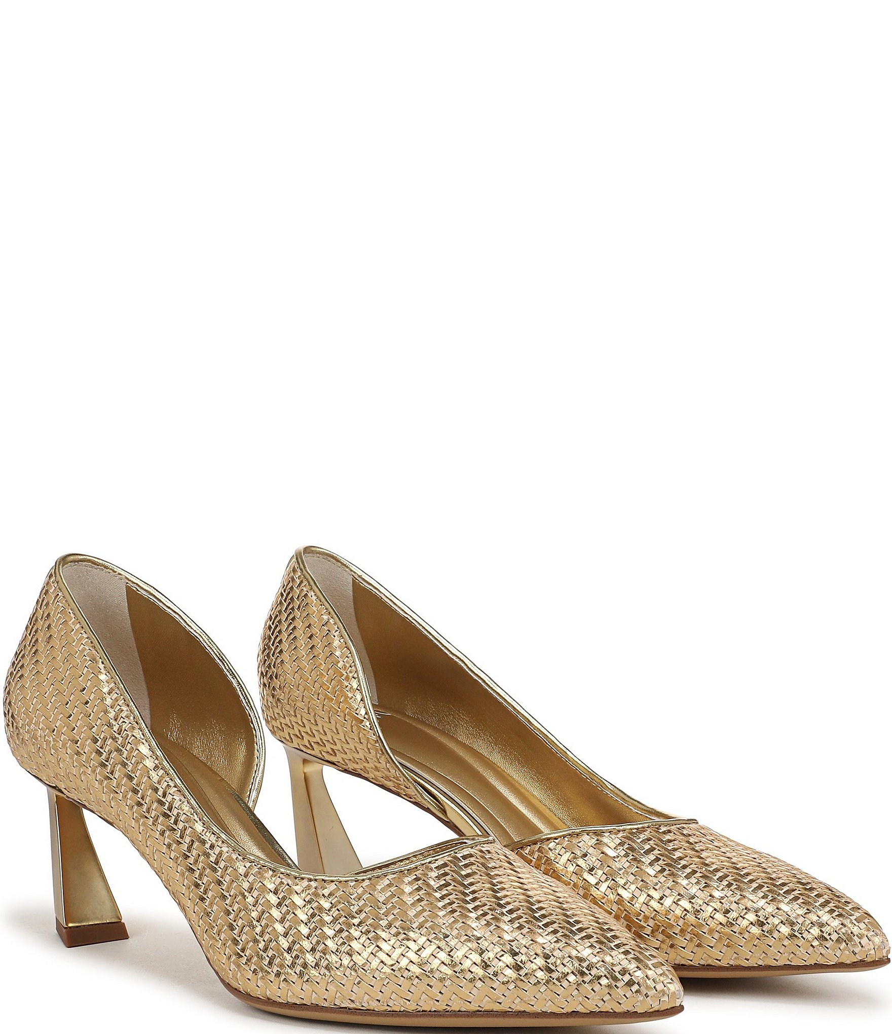 Sarto by Franco Sarto Tawny Raffia d'Orsay Pumps