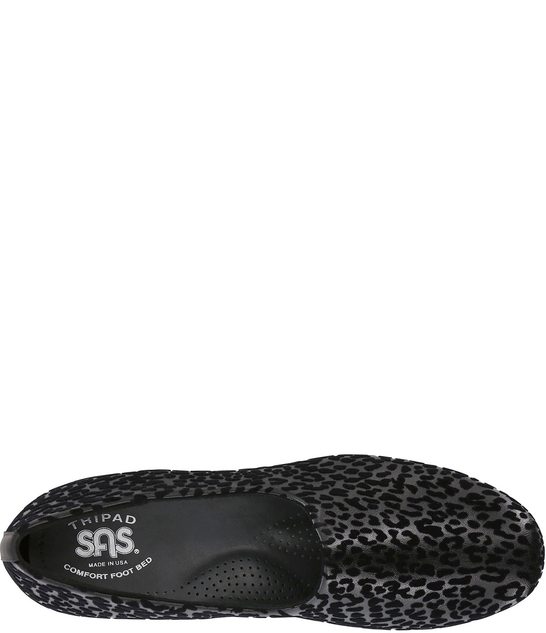 SAS Bliss Leopard Print Flex Fabric Loafers