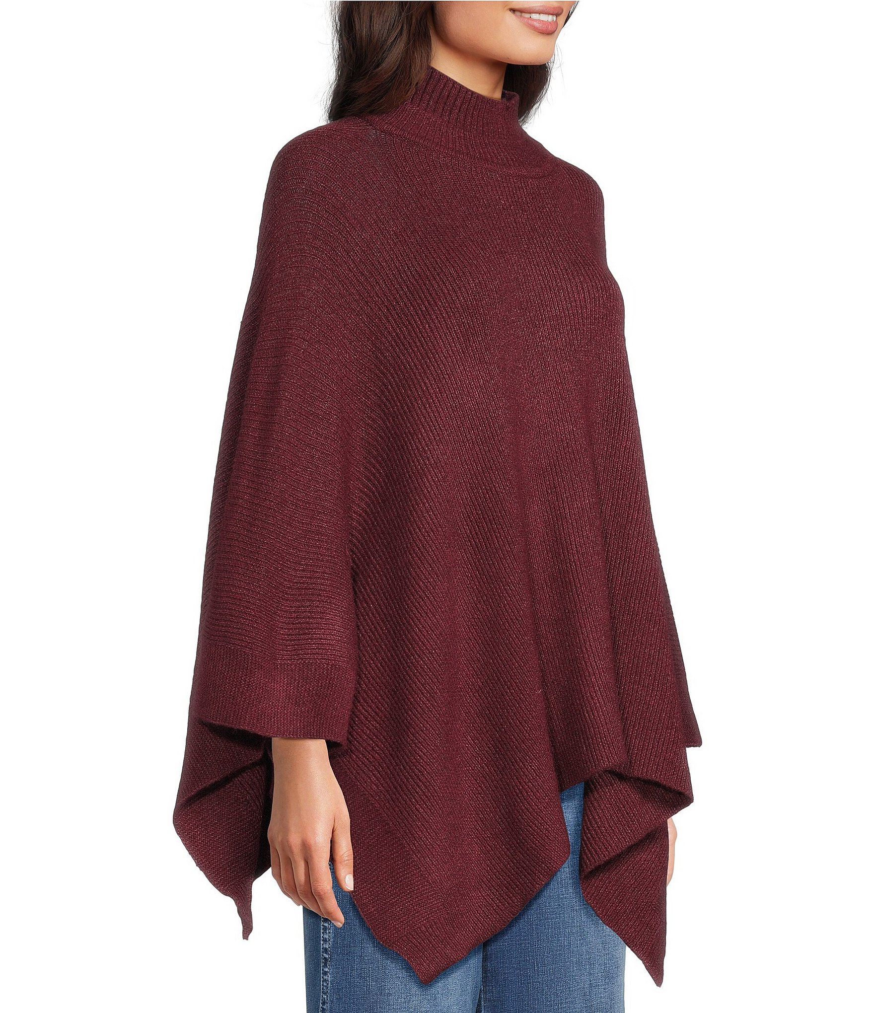 SASSO + SMYTH Double Collar Ribbed Topper