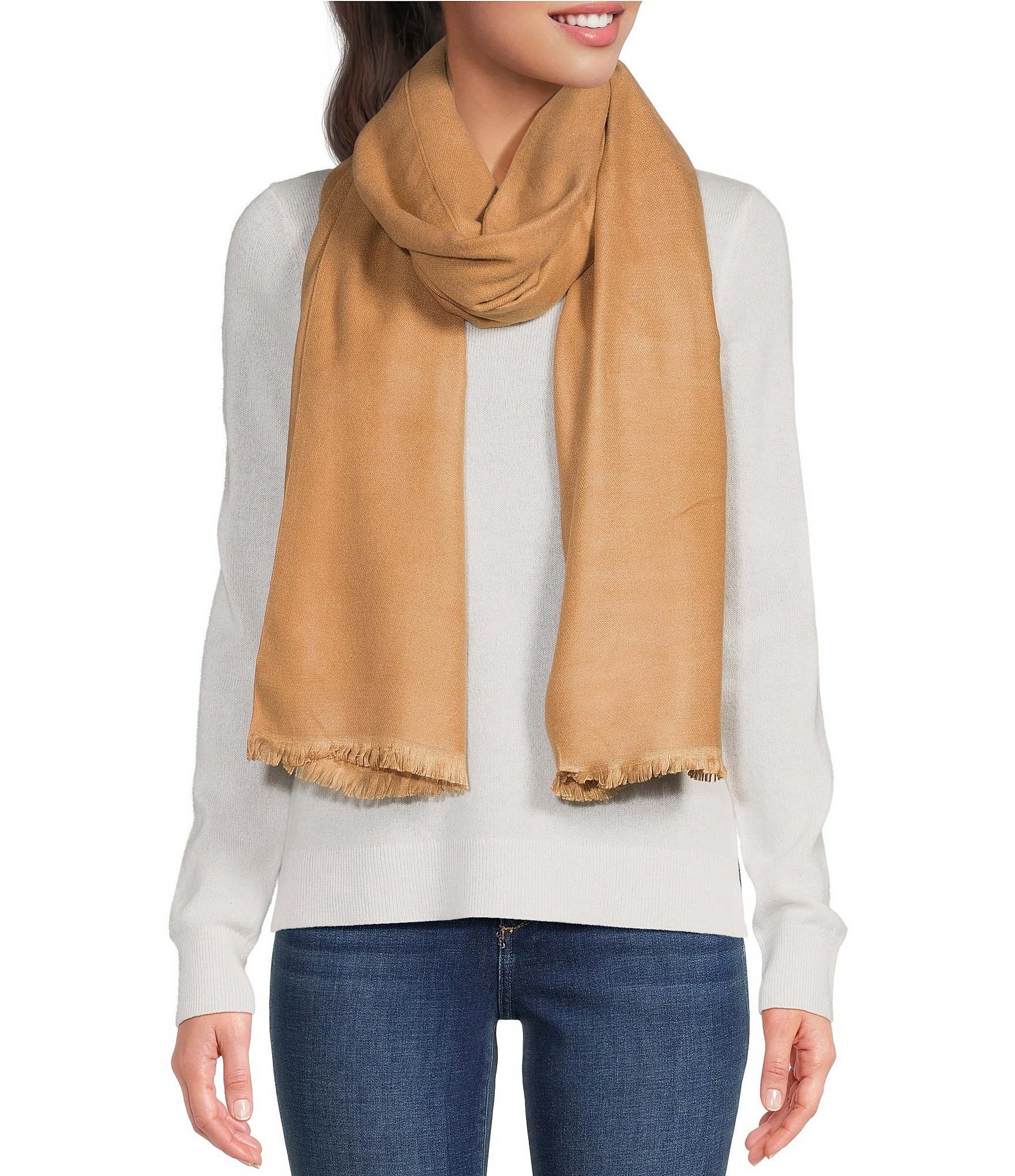 SASSO + SMYTH Super Soft Solid Oblong Scarf