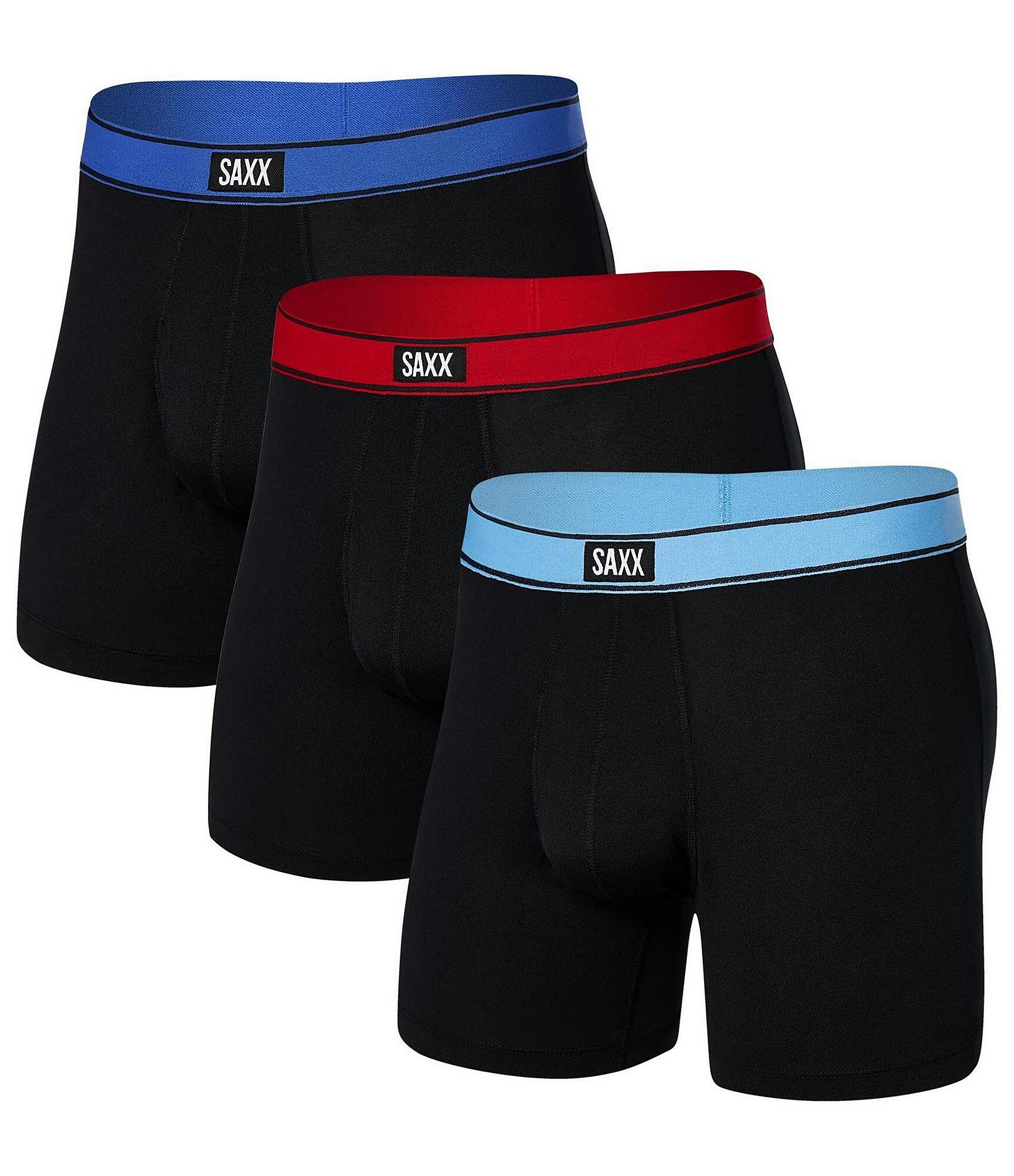 Saxx Underwear Vibe Super Soft Boxer Brief, 5 Inseam - Mens - 2 Pack, FREE SHIPPING in Canada