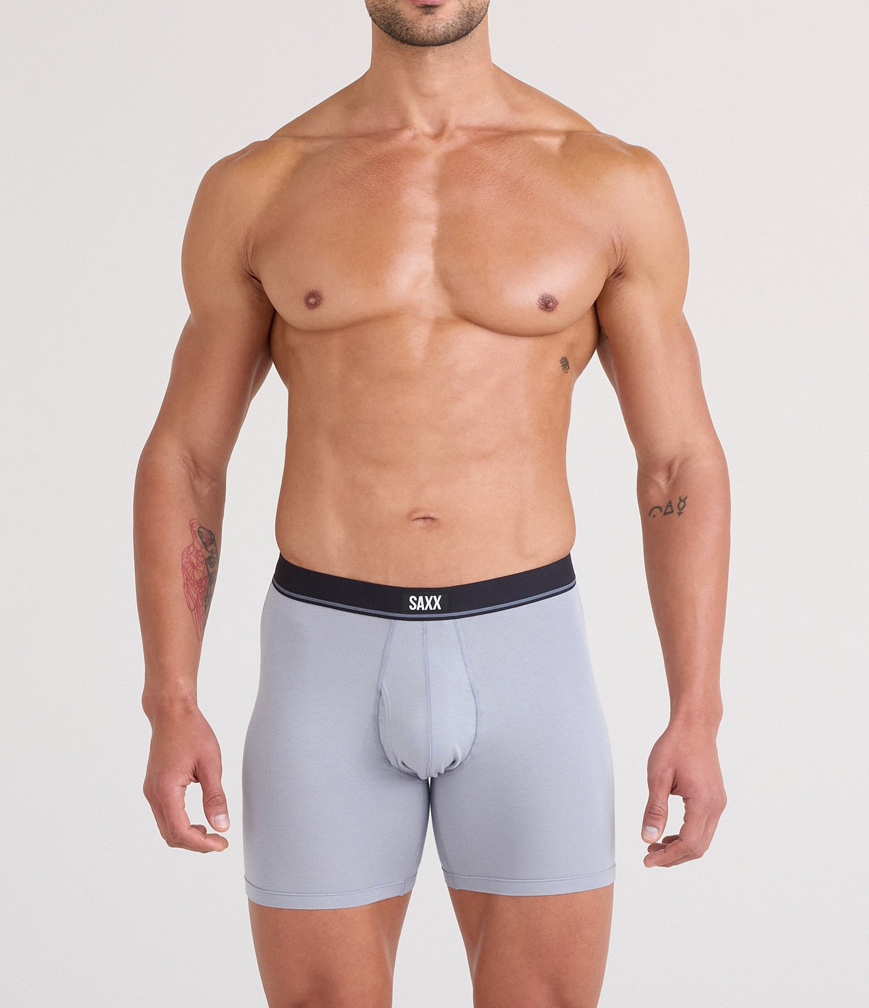 SAXX Essential Solid 6#double; Boxer Briefs 3-Pack
