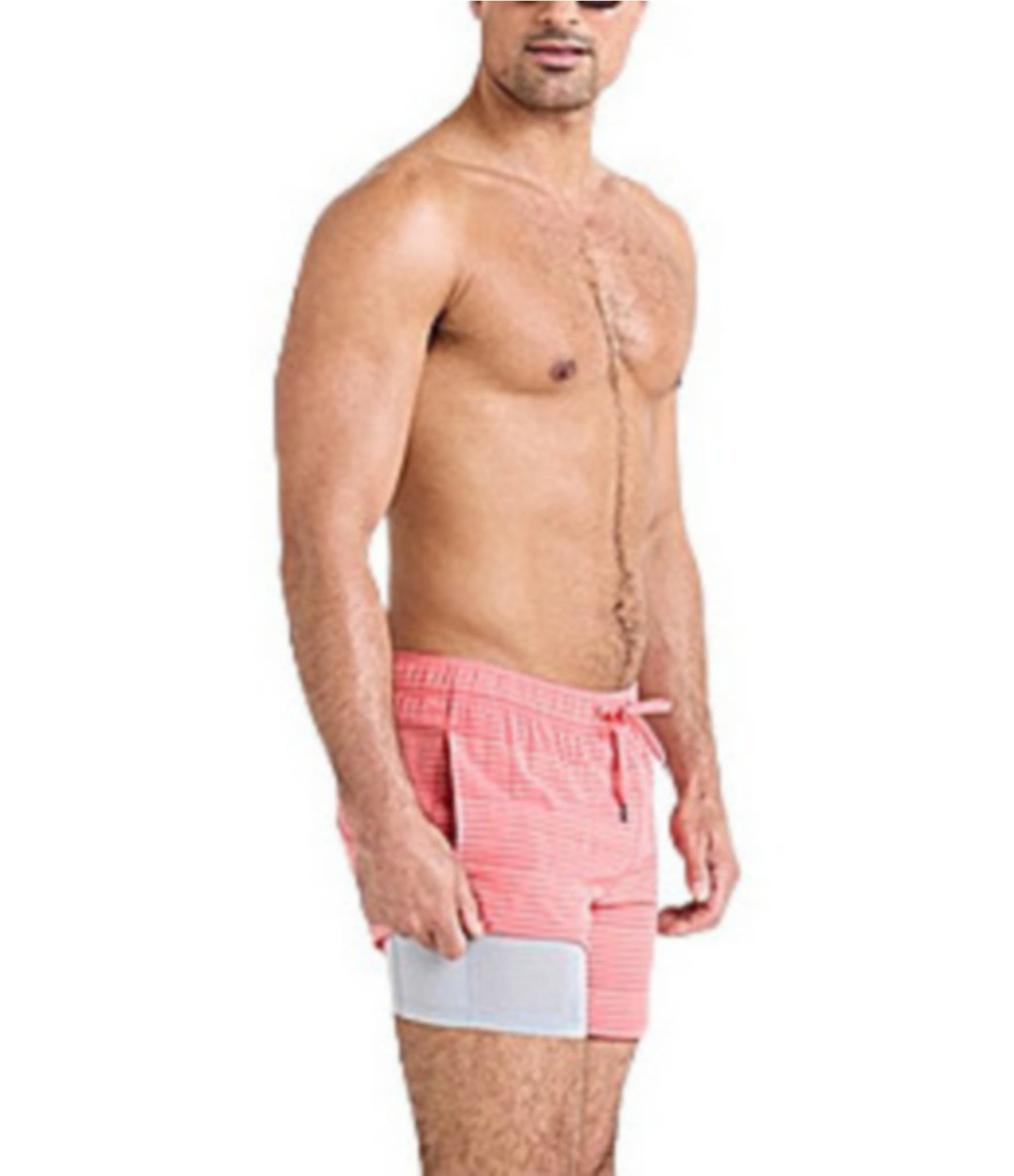 SAXX Oh Buoy 2N1 Stripe 5#double; Inseam Volley Swim Shorts
