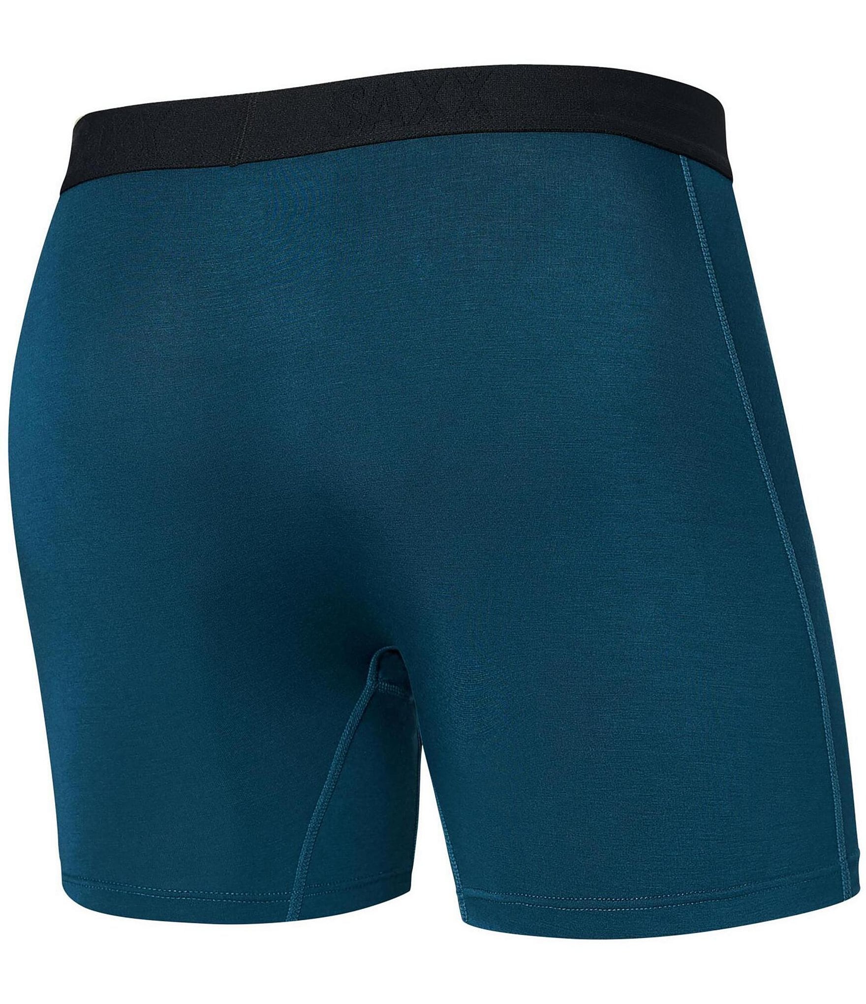 SAXX Ultra Super Soft Deep Ocean 5#double; Inseam Boxer Briefs