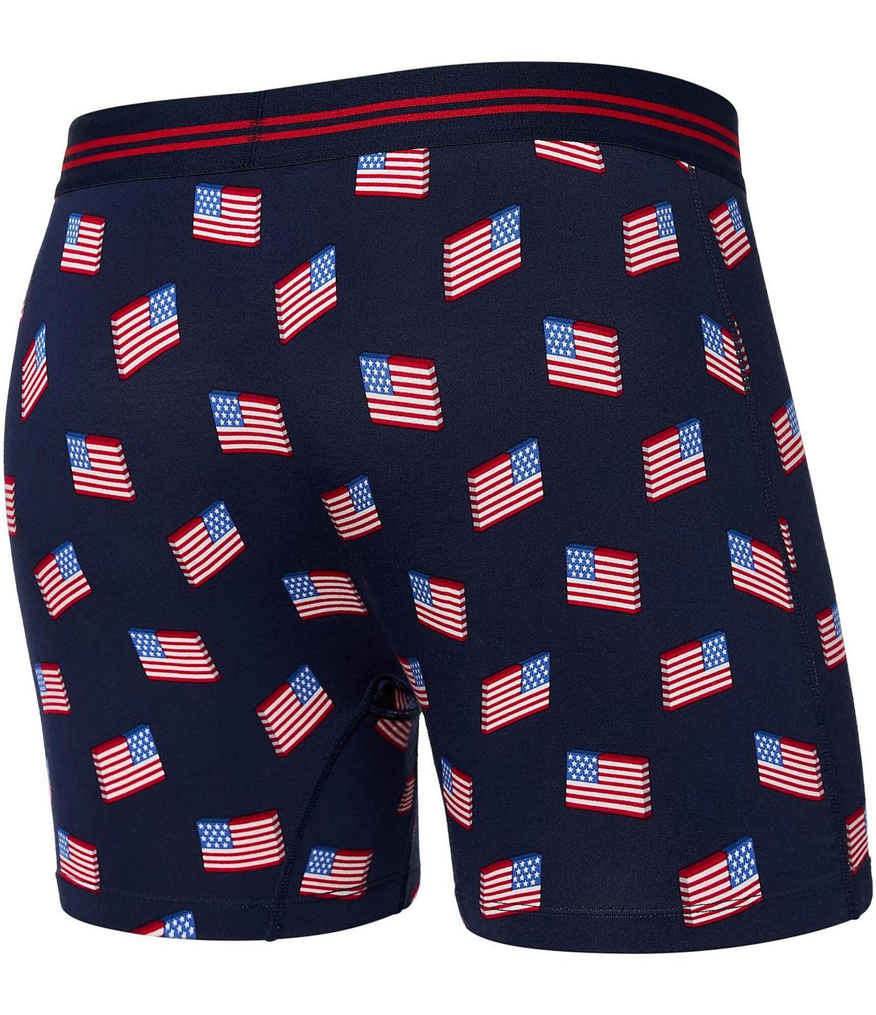 SAXX Ultra Super Soft Americana 5#double; Inseam Boxer Briefs