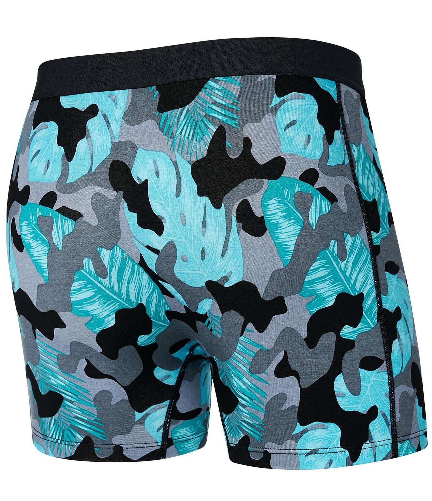 SAXX Vibe Super Soft Island Camo 5 Inseam Boxer Briefs