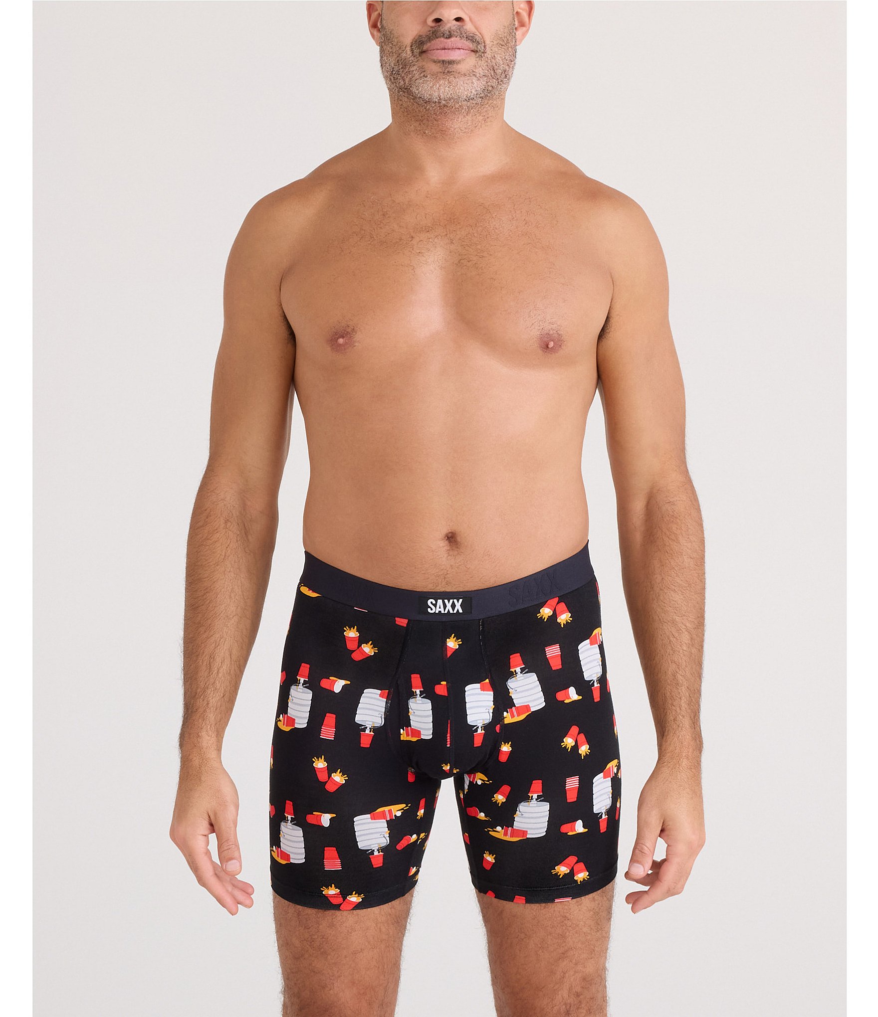 SAXX Vibe Xtra Soft Comfort 6#double; Inseam Boxer Briefs