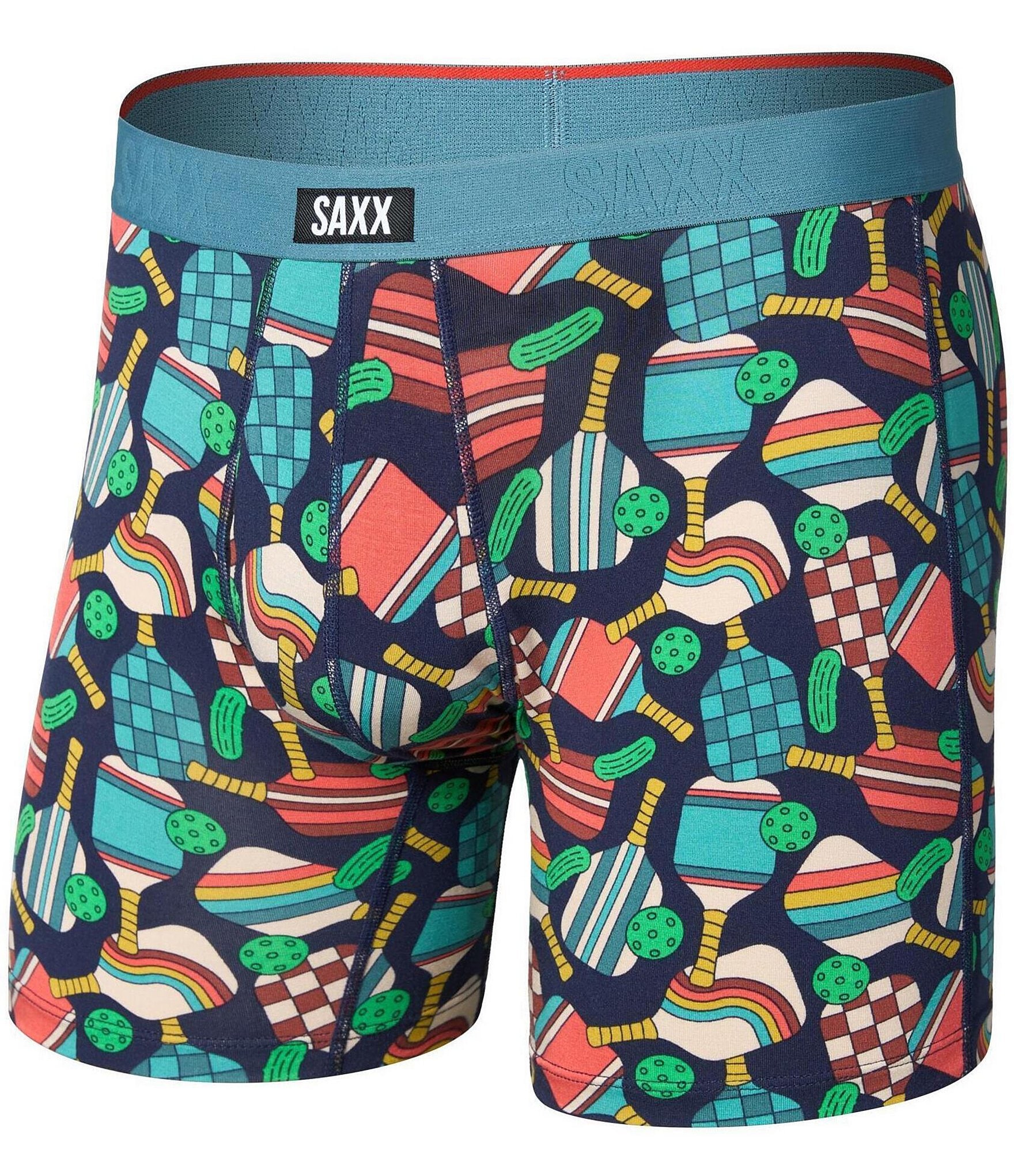 SAXX Vibe Xtra Soft Comfort Pickleball 6#double; Boxer Briefs