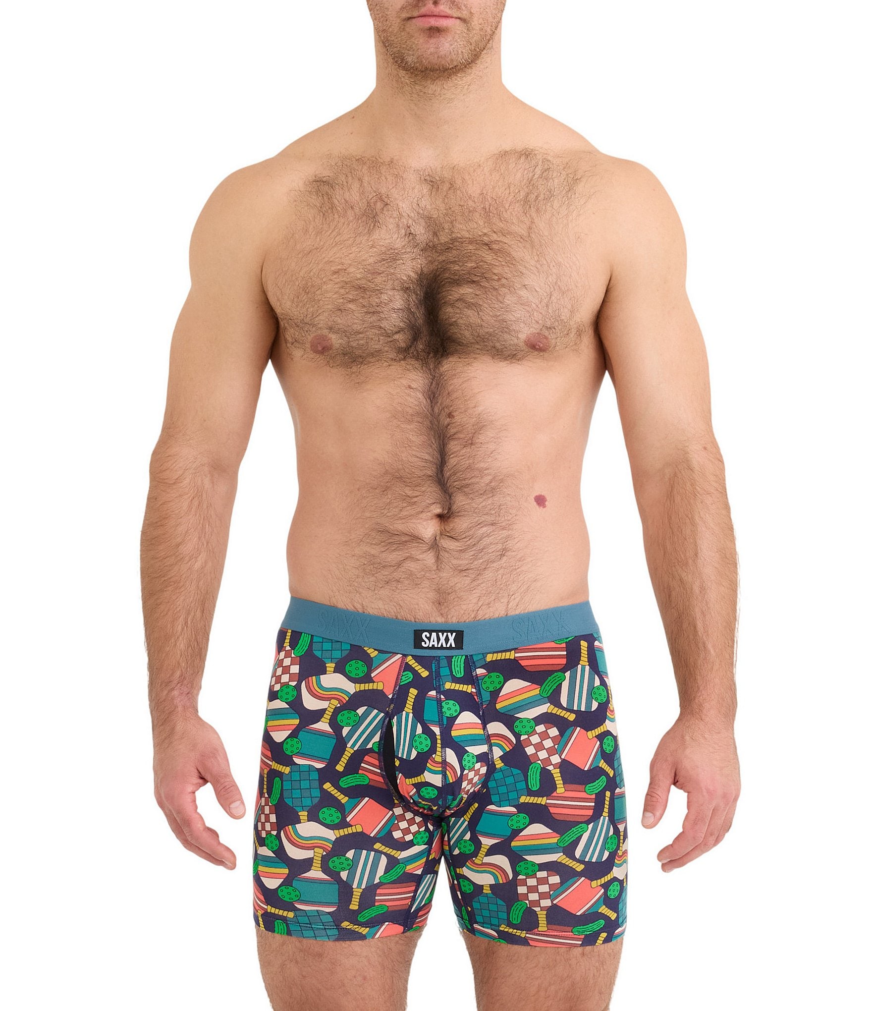 SAXX Vibe Xtra Soft Comfort Pickleball 6#double; Boxer Briefs