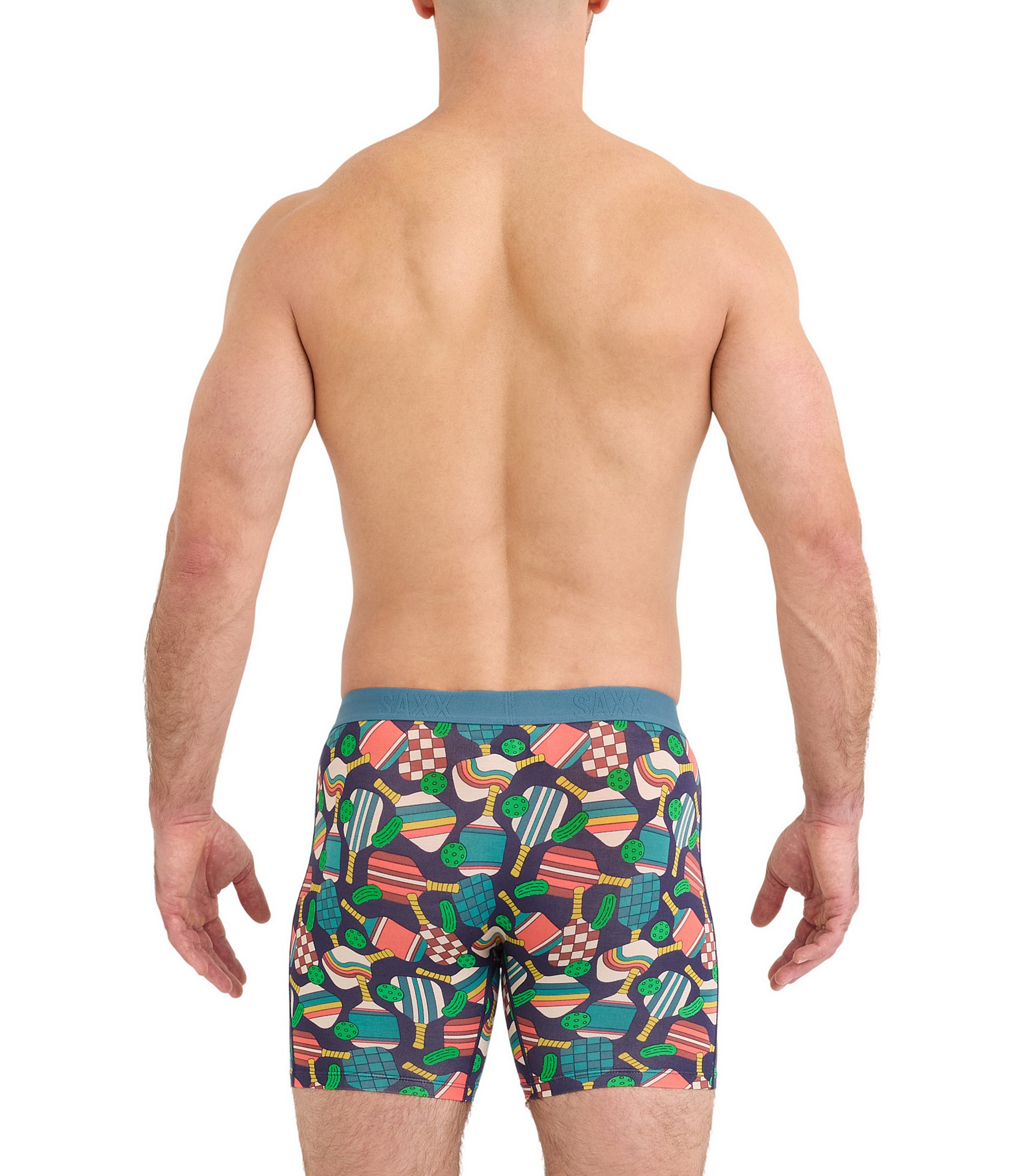 SAXX Vibe Xtra Soft Comfort Pickleball 6#double; Boxer Briefs