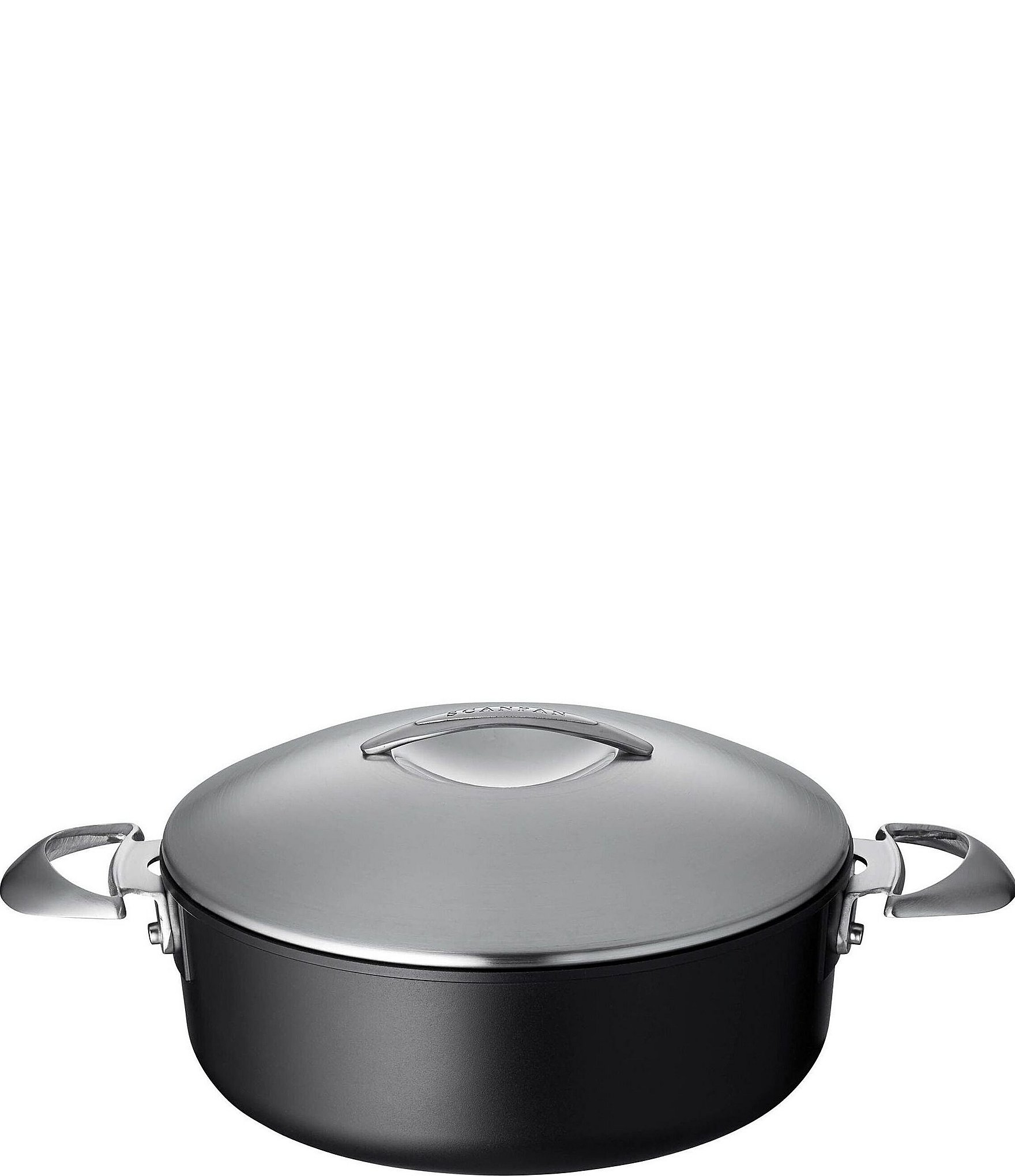 Scanpan Professional 4.5-Quart Covered Low Saucepot