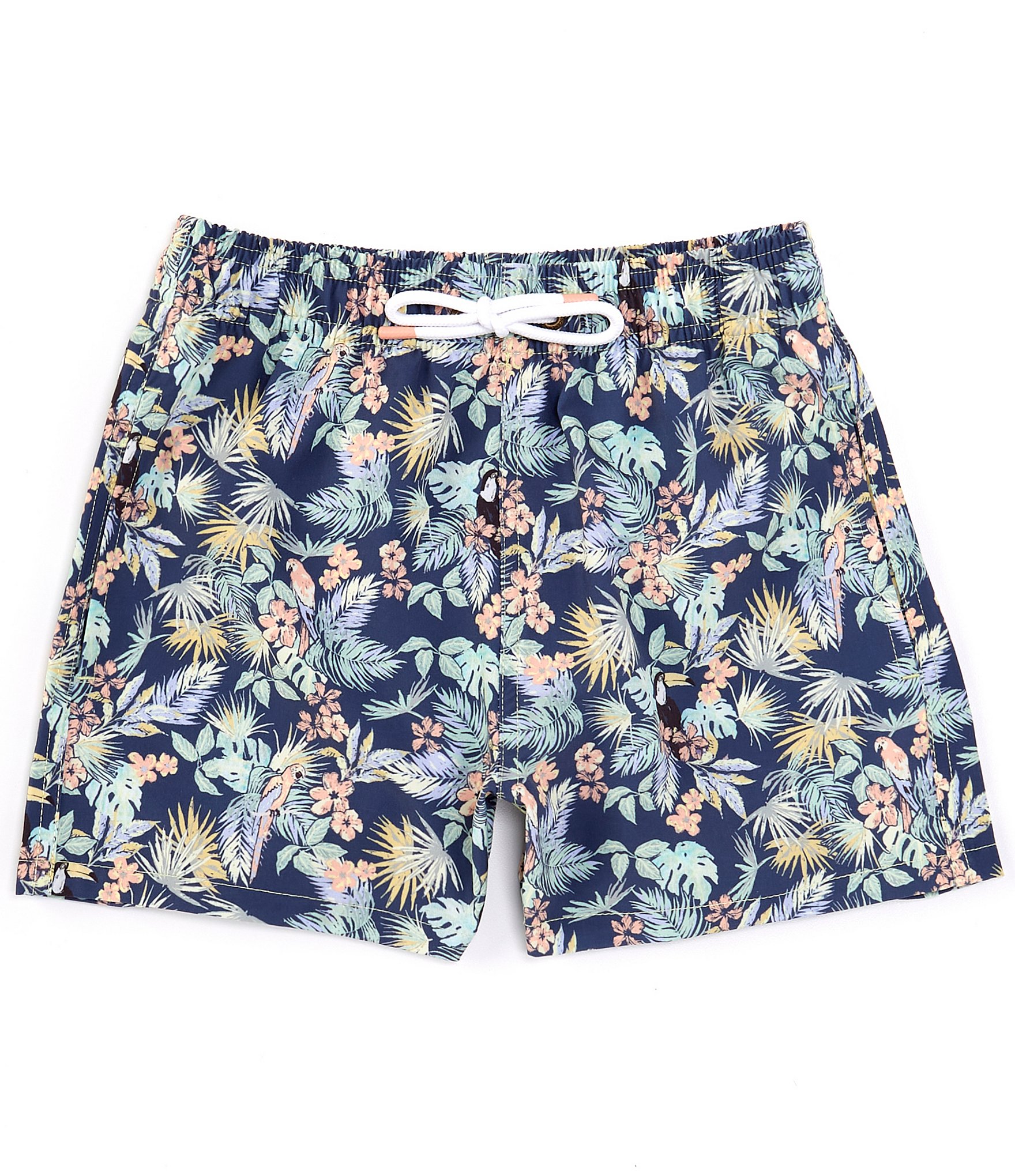 Scene&Heard Big Boys 8-20 Floral Print Swim Trunks | Dillard's