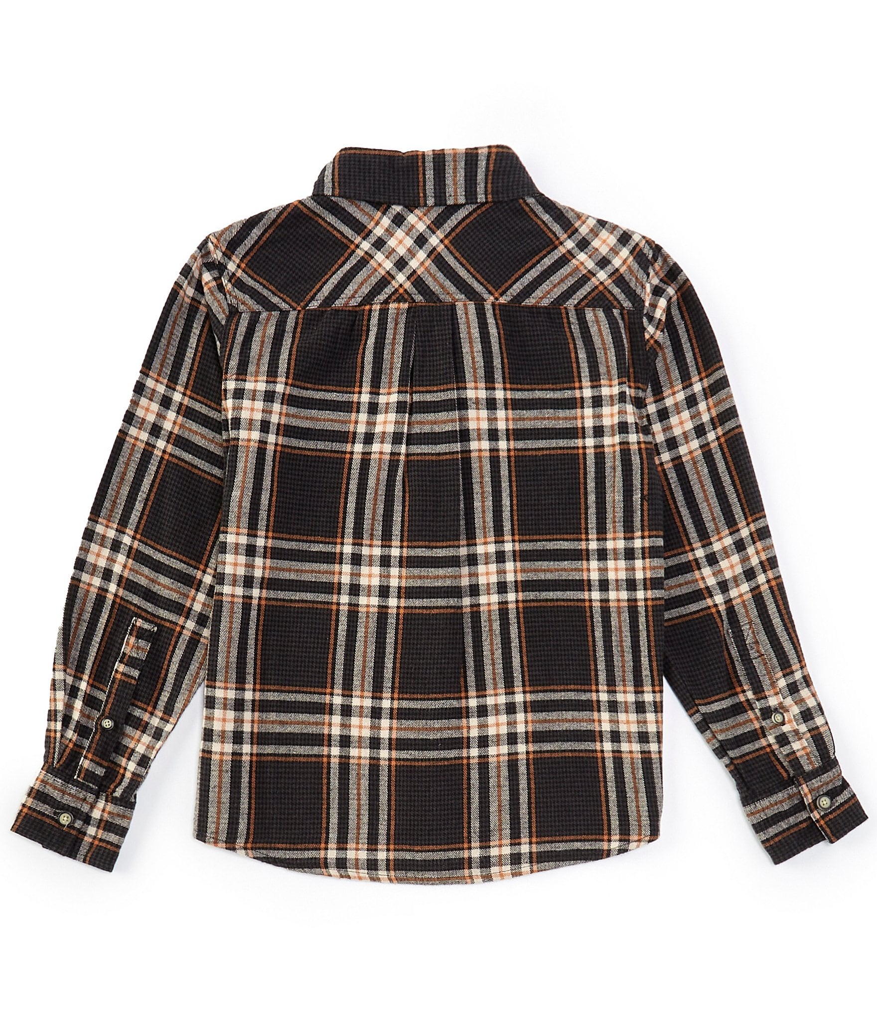 Scene&Heard Big Boys 8-20 Long Sleeve Plaid Sport Shirt