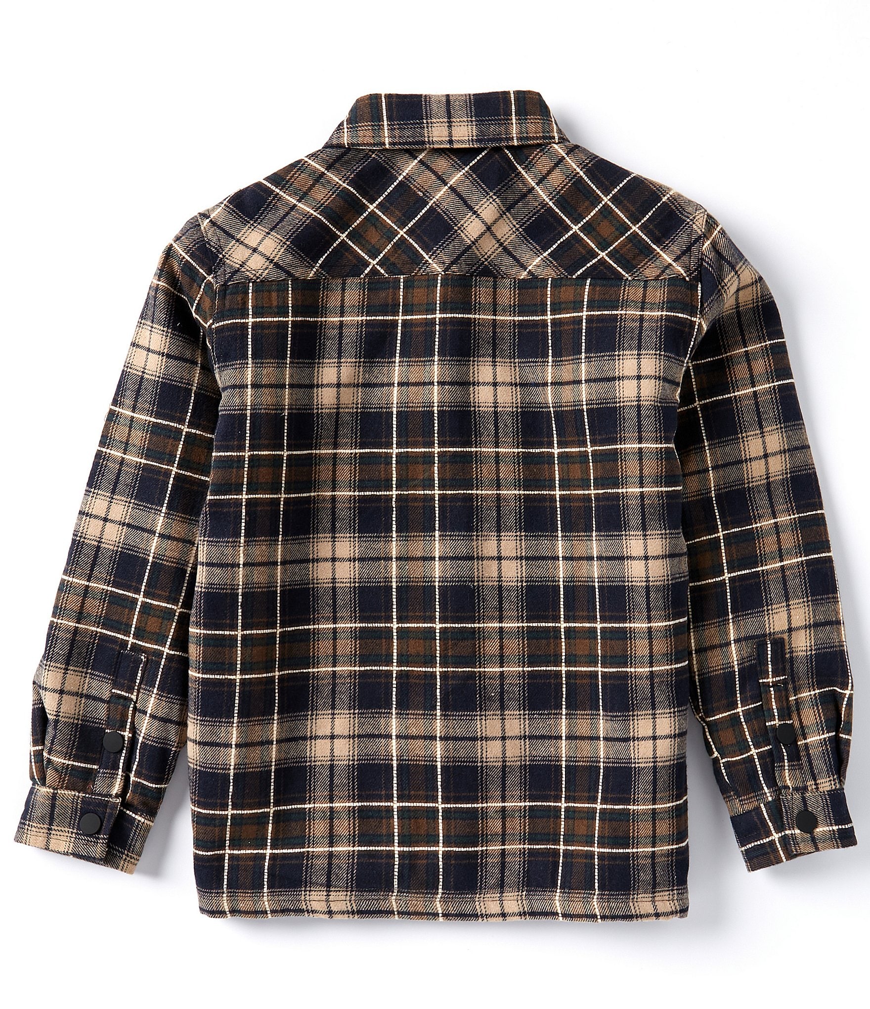 Scene&Heard Big Boys 8-20 Plaid Shacket