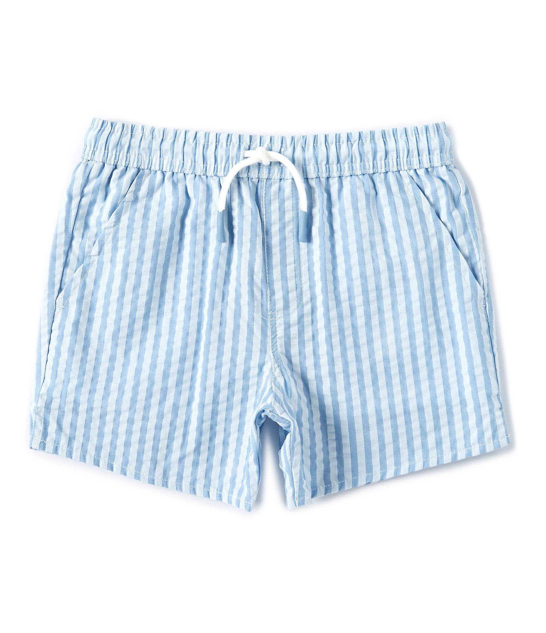 Scene&Heard Big Boys 8-20 Striped Seersucker Pull-On Shorts