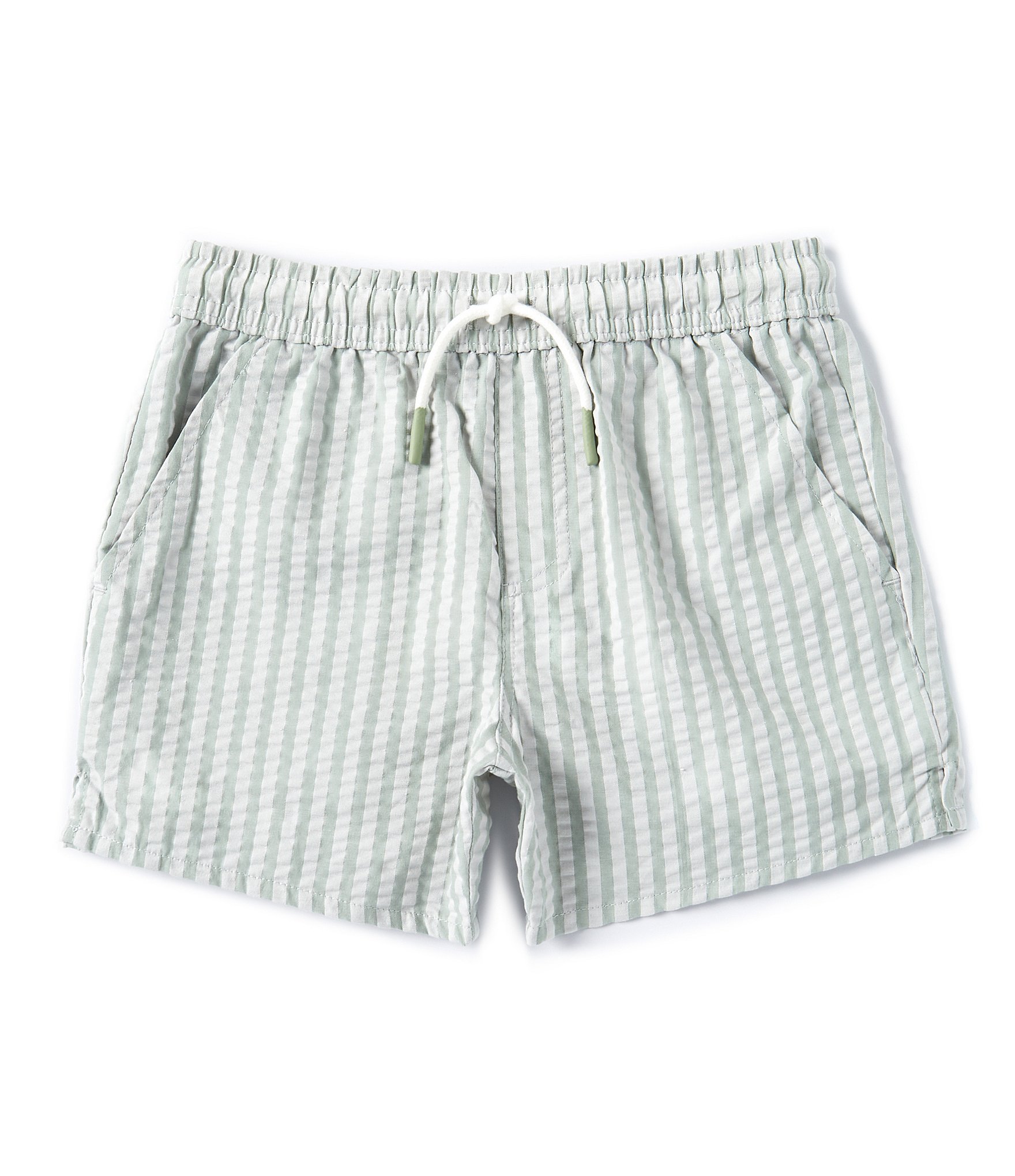 Scene&Heard Big Boys 8-20 Striped Seersucker Pull-On Shorts