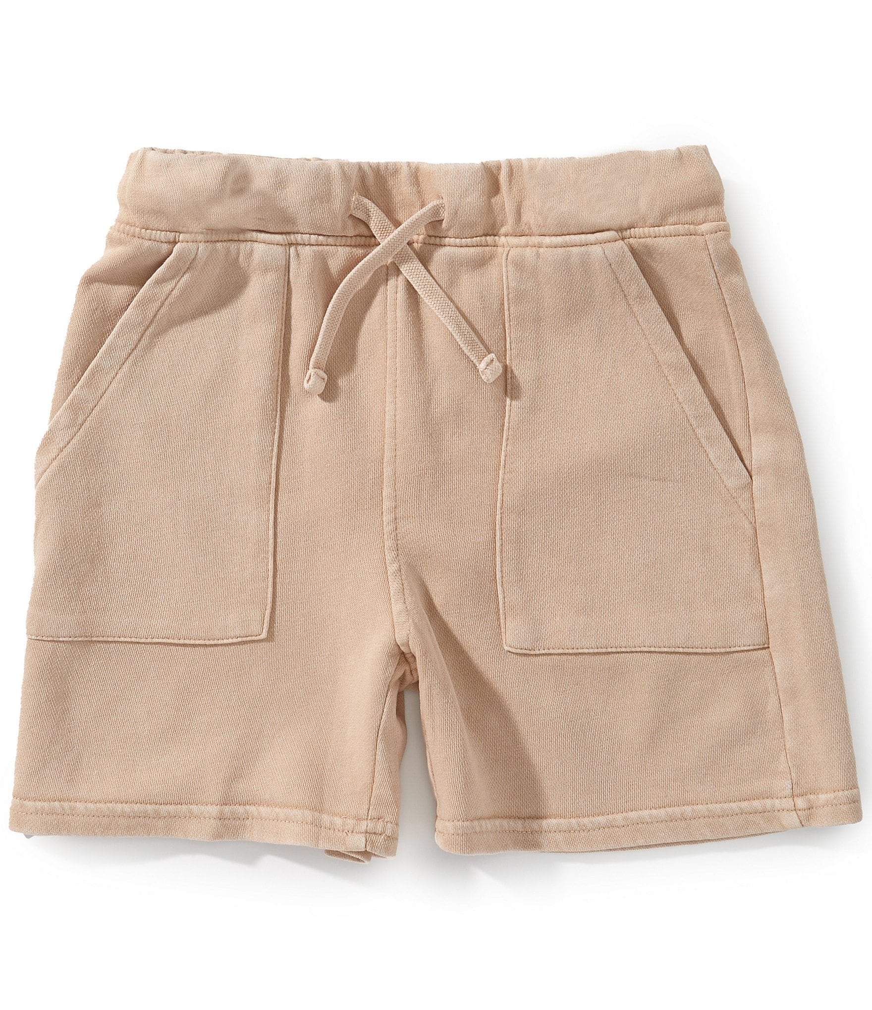 Scene&Heard Big Boys Garment Dyed Terry Pull-On Shorts