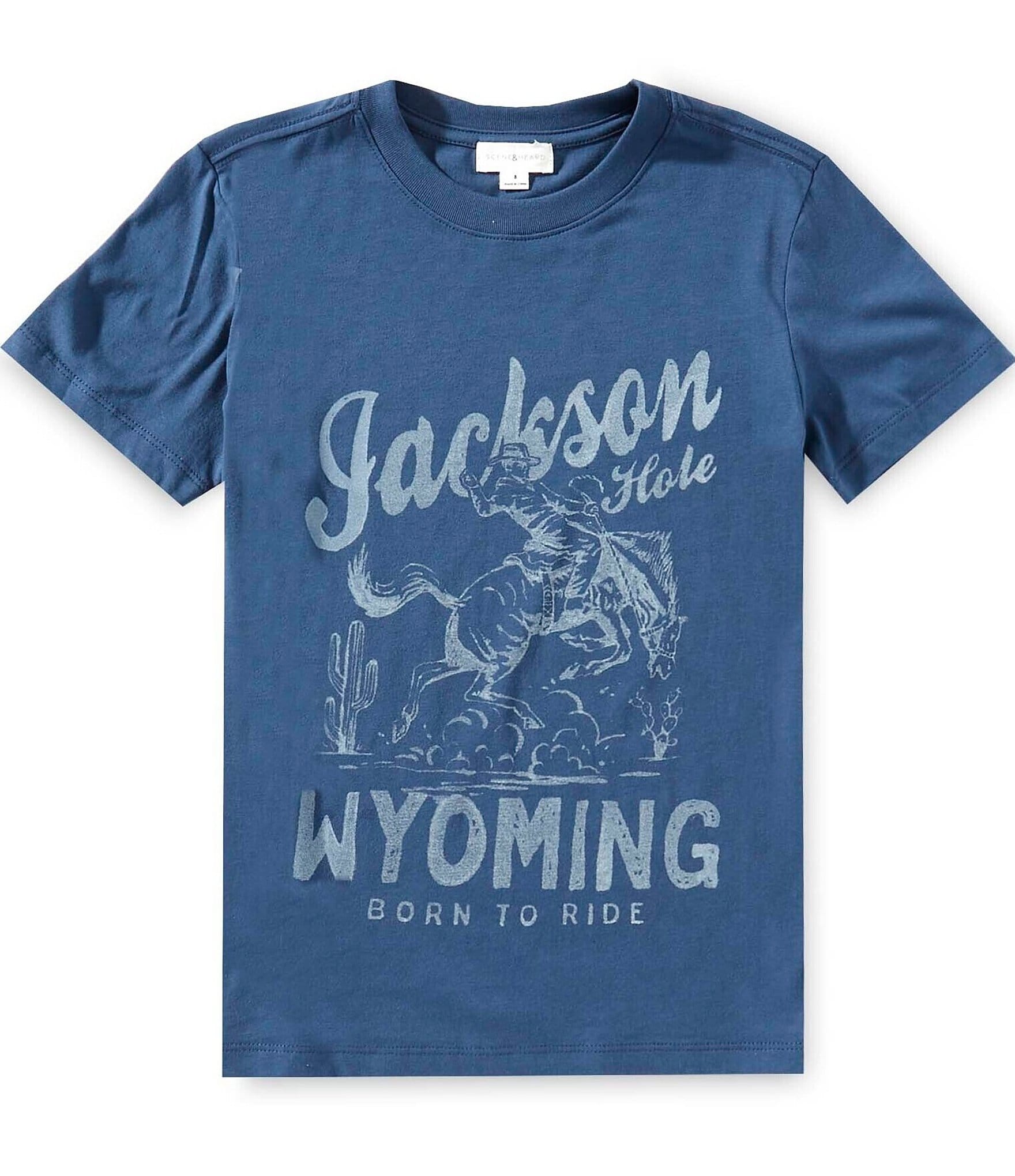 Scene&Heard Big Boys Jackson Hole Short Sleeve T-Shirt