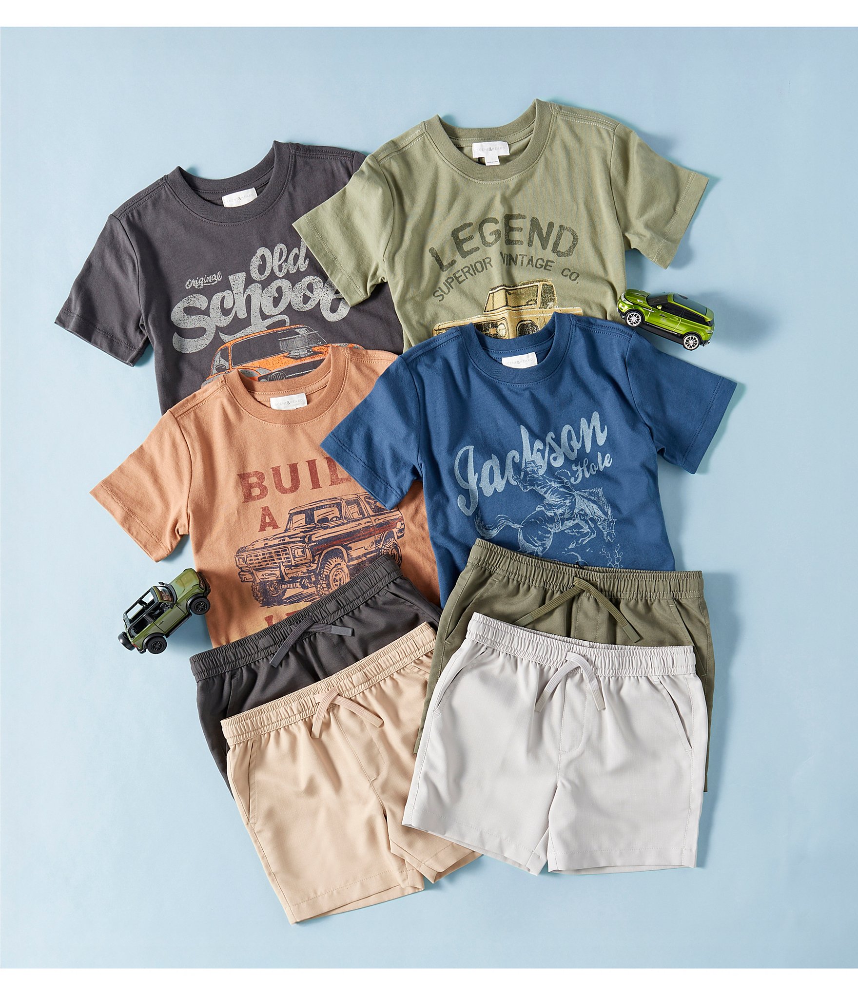 Scene&Heard Big Boys Jackson Hole Short Sleeve T-Shirt