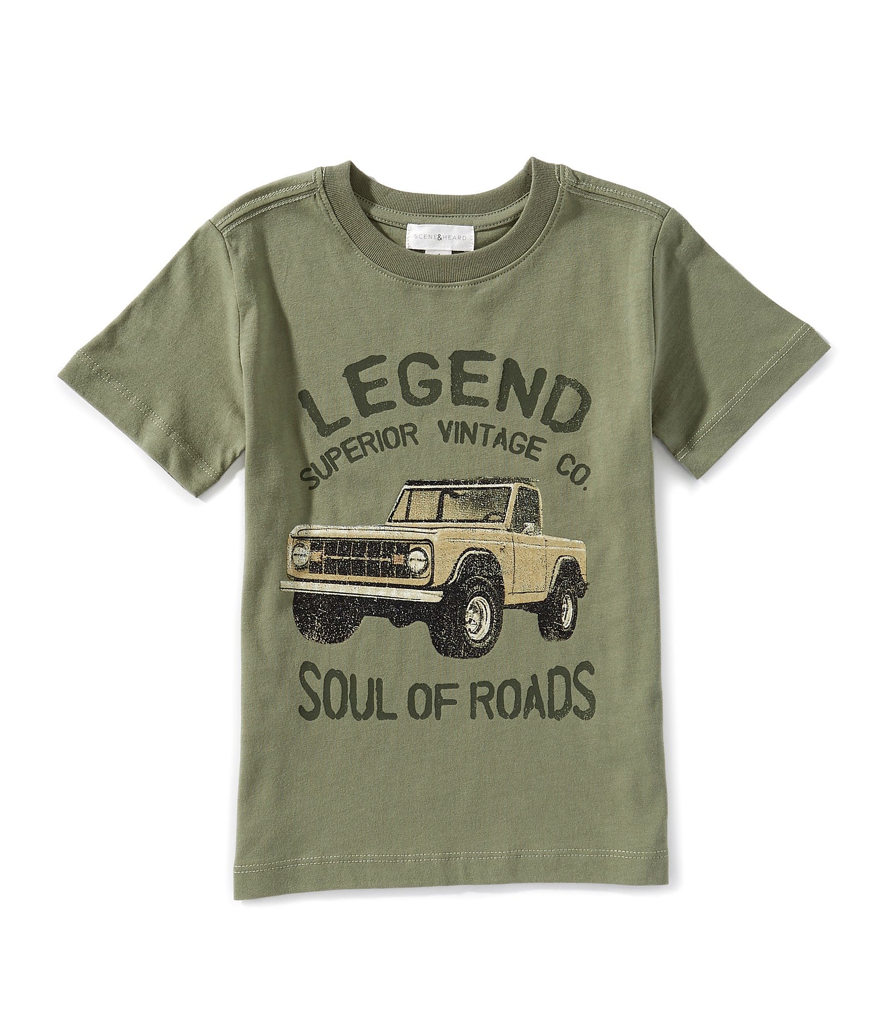 Scene&Heard Little Boys Legend Bronco Short Sleeve T-Shirt