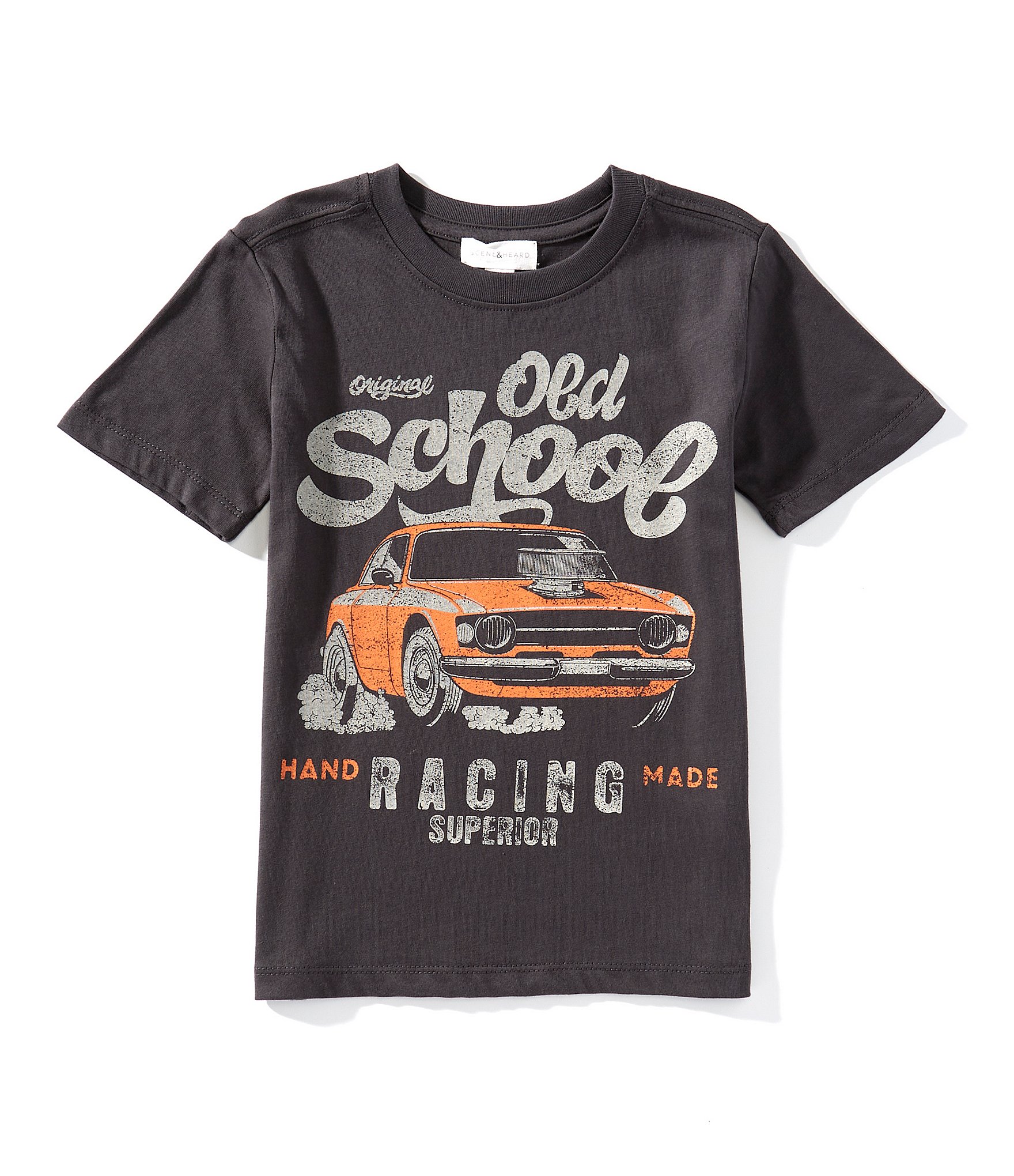 Scene&Heard Little Boys Old School Short Sleeve T-Shirt