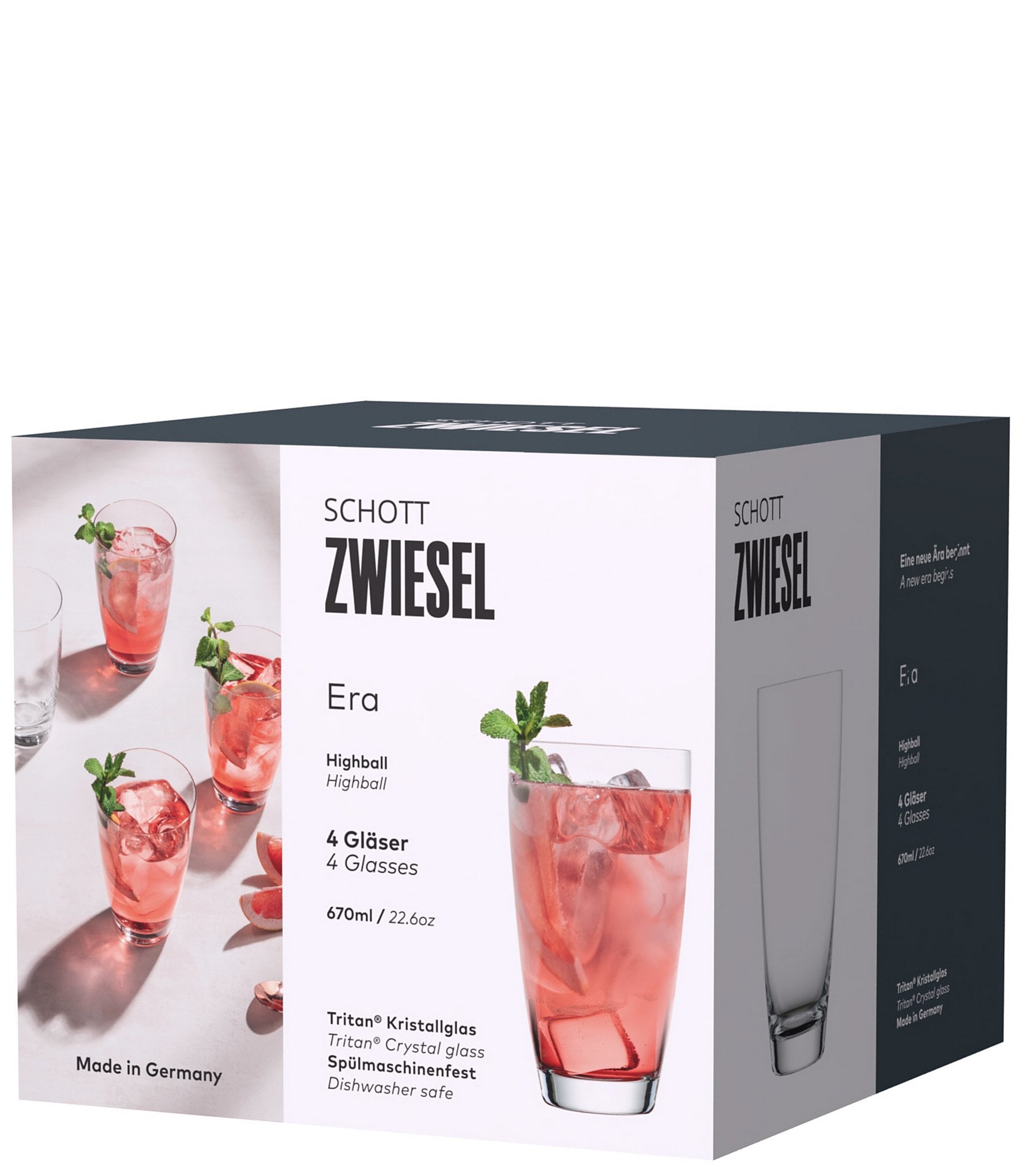 Schott Zwiesel Era Collection Highball Glasses, Set of 4