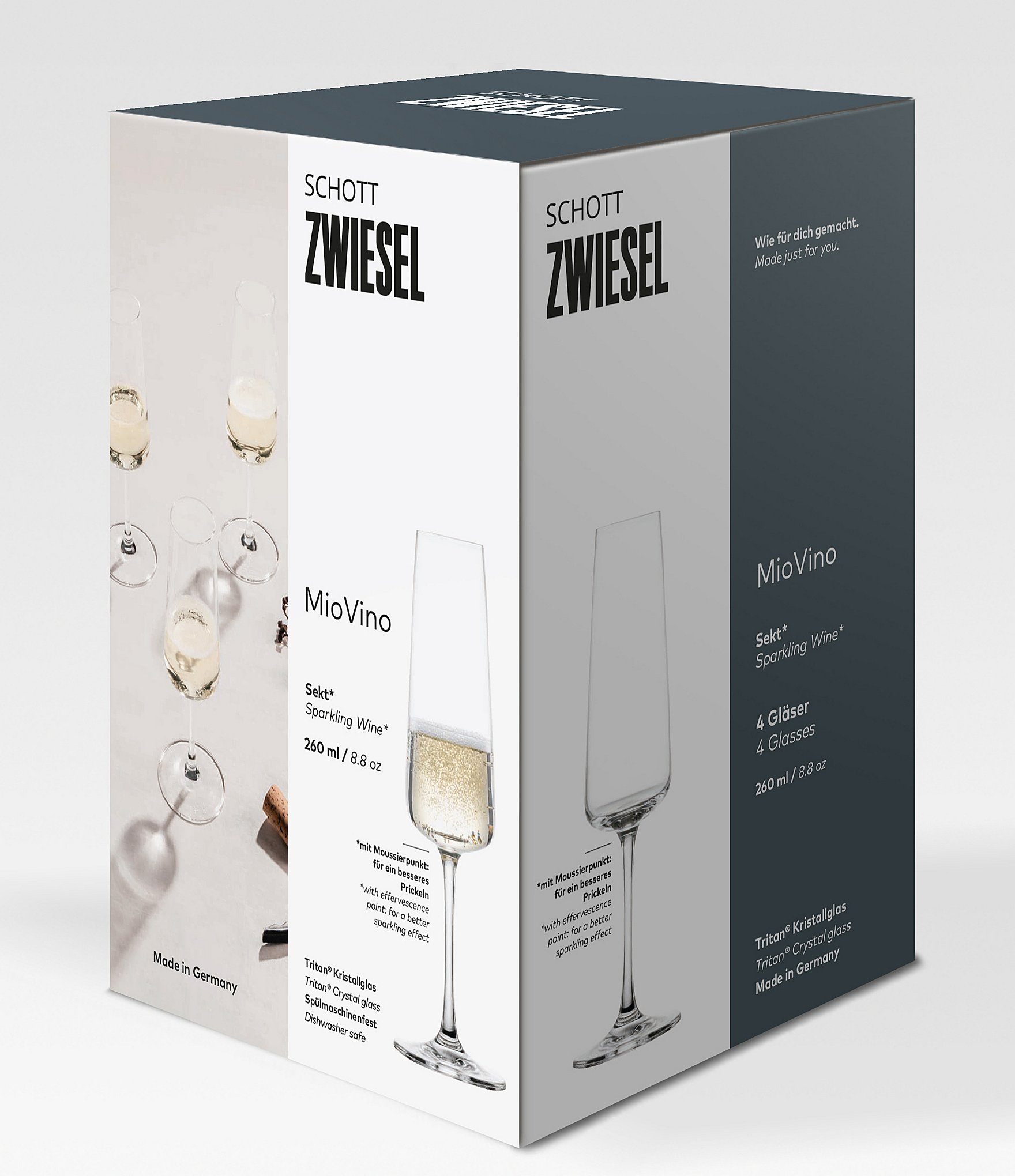 Schott Zwiesel MioVino Champagne Glasses, Set of 4
