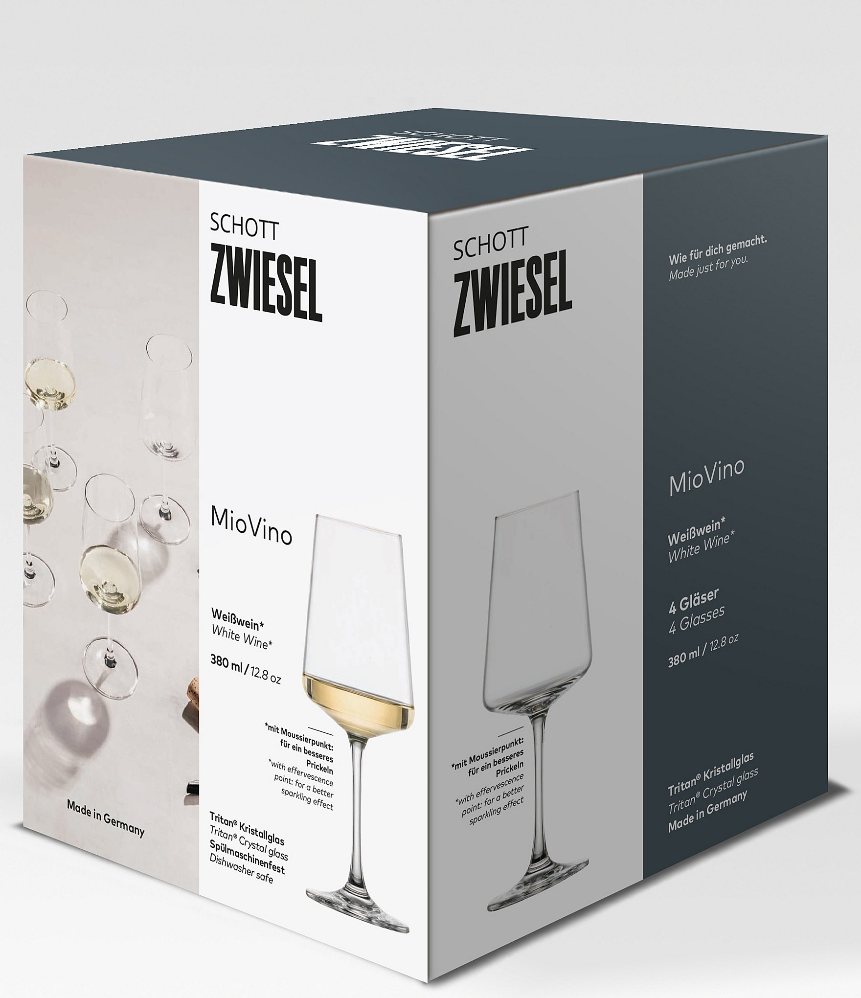 Schott Zwiesel MioVino Collection White Wine Glasses, Set of 4
