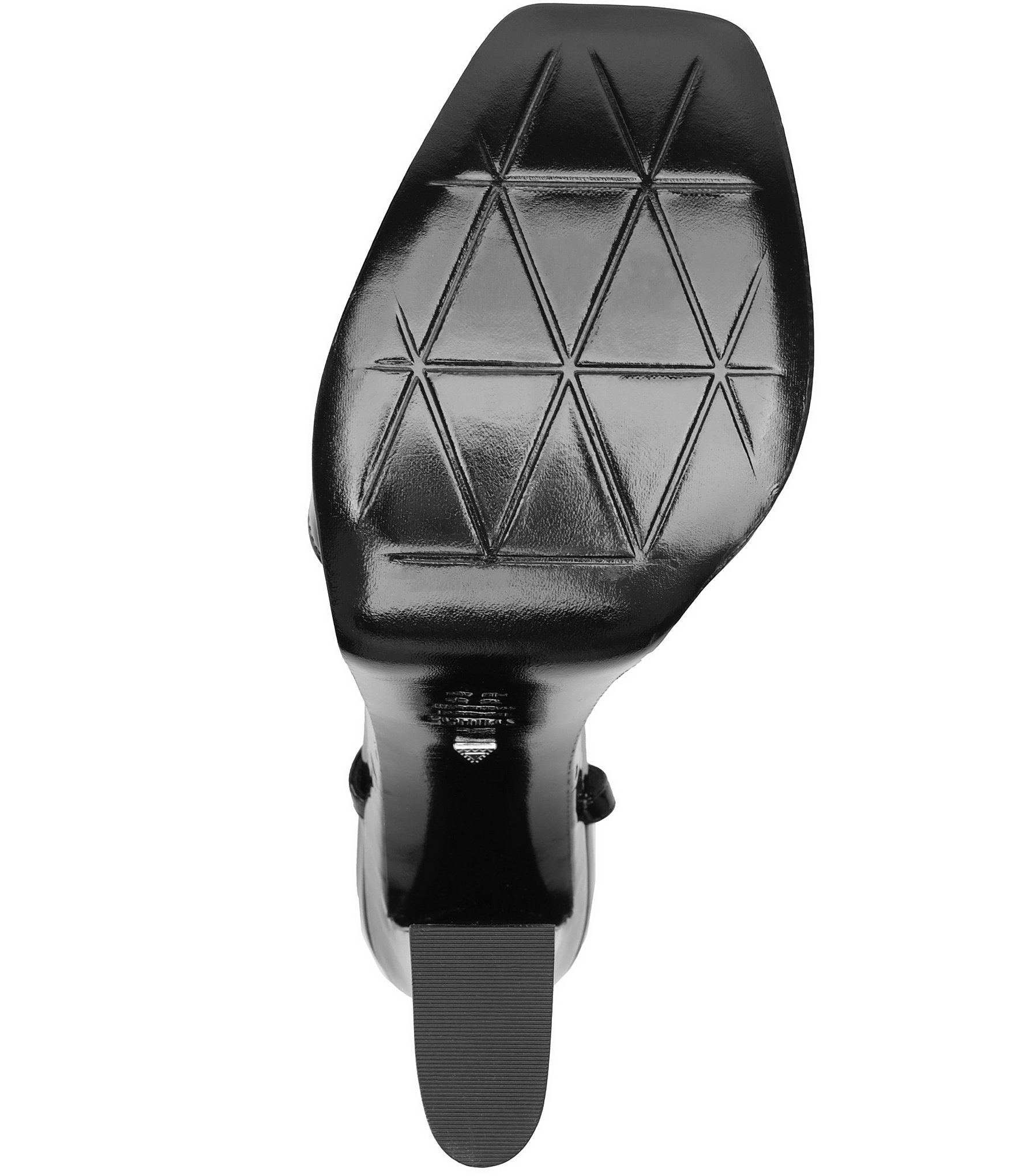 Schutz Arlene Patent Leather Platform Sandals