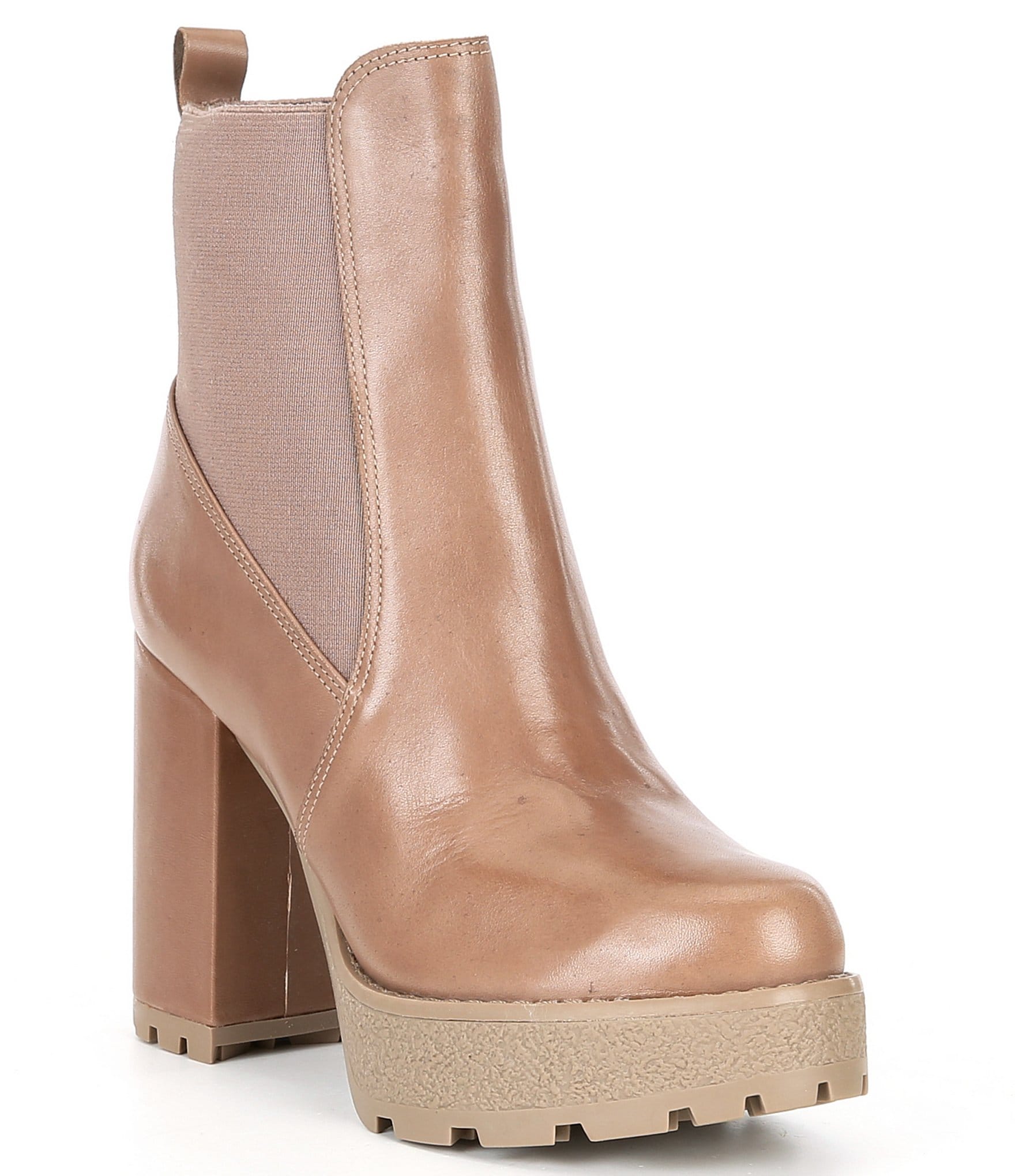 I nåde af Gendanne Forhandle Schutz Billie Leather Platform Chelsea Boots | Dillard's