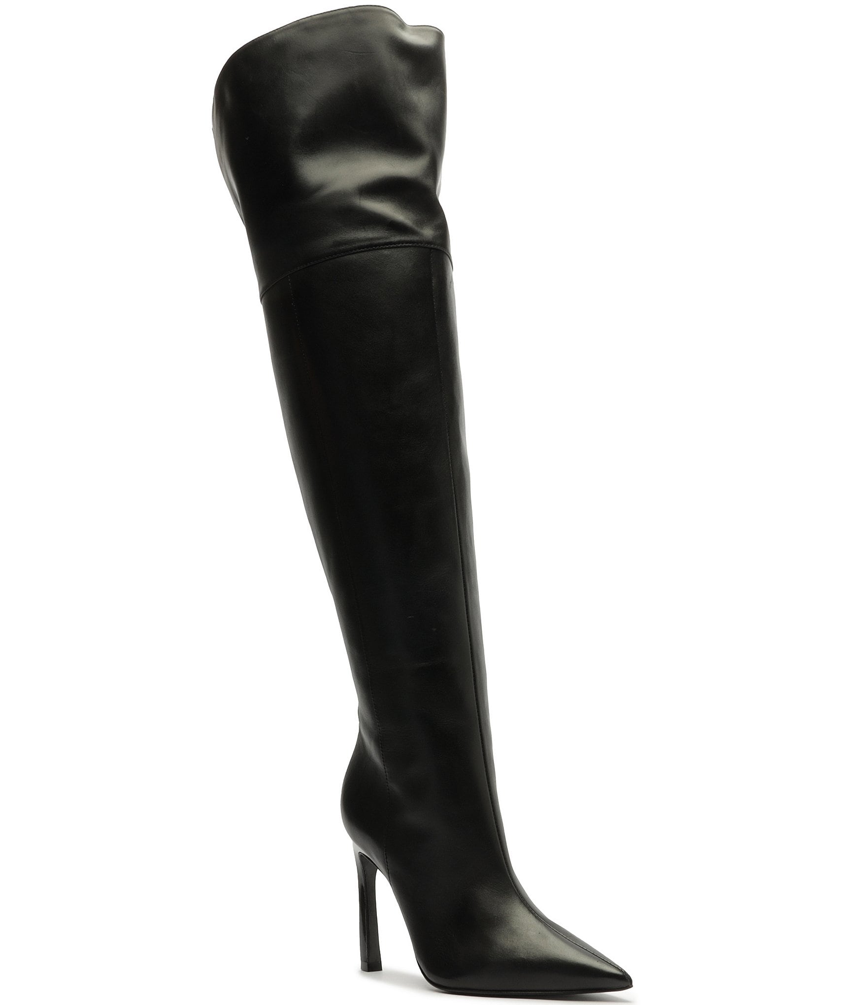 Schutz Cate Leather Over The Knee Boots Dillard s