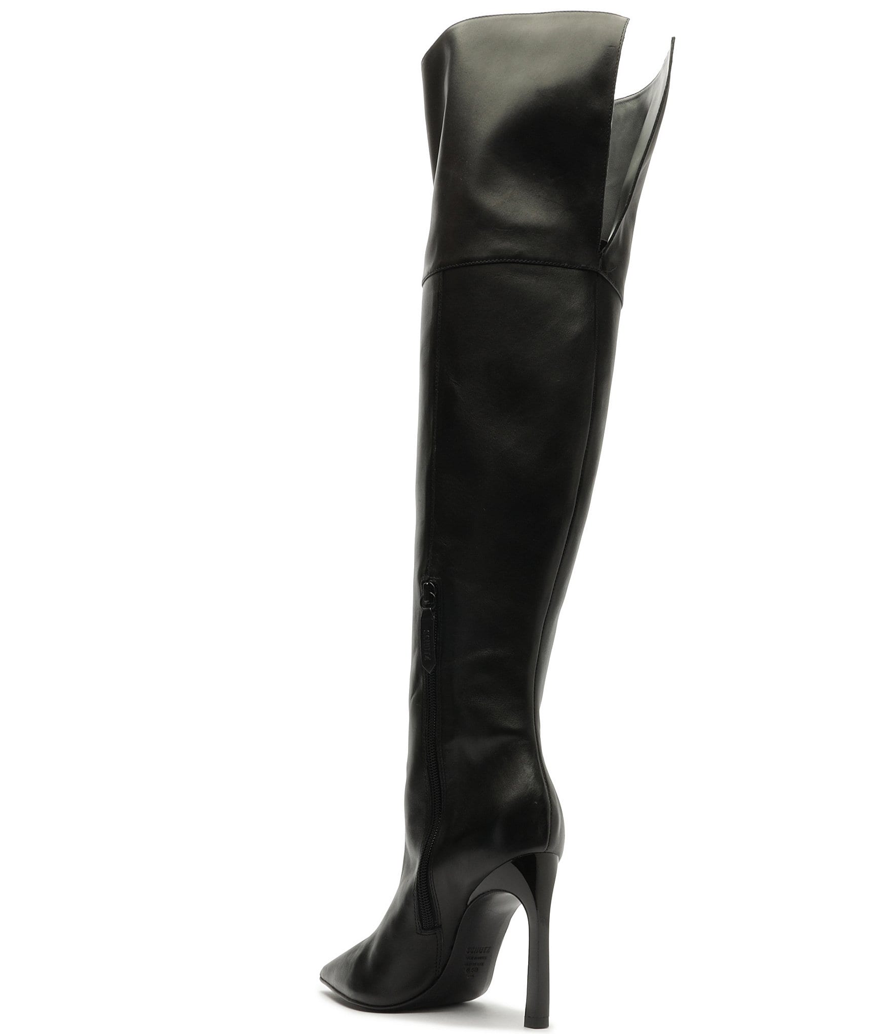 Schutz Cate Leather Over The Knee Boots